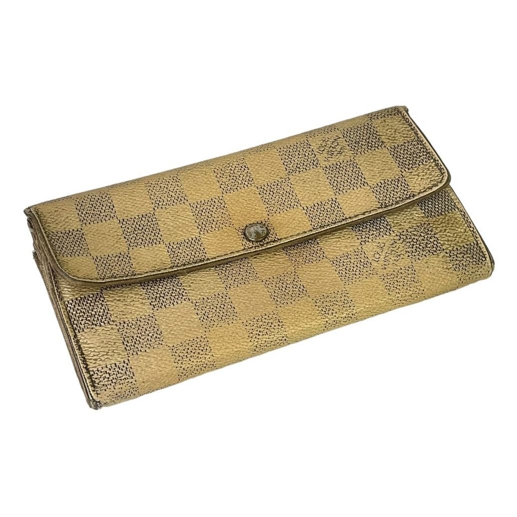 Louis Vuitton Damier Azur Emilie Long Wallet