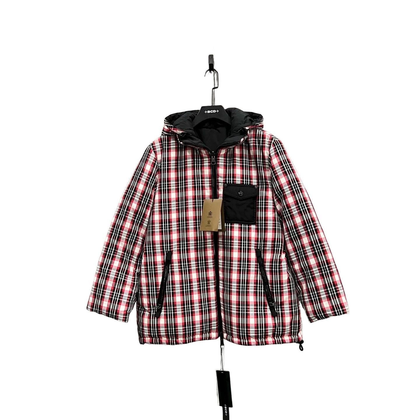 Burberry Burberry Reversible Plaid Hooded Jacket Size L Size US L / EU 52-54 / 3 - 1 Thumbnail