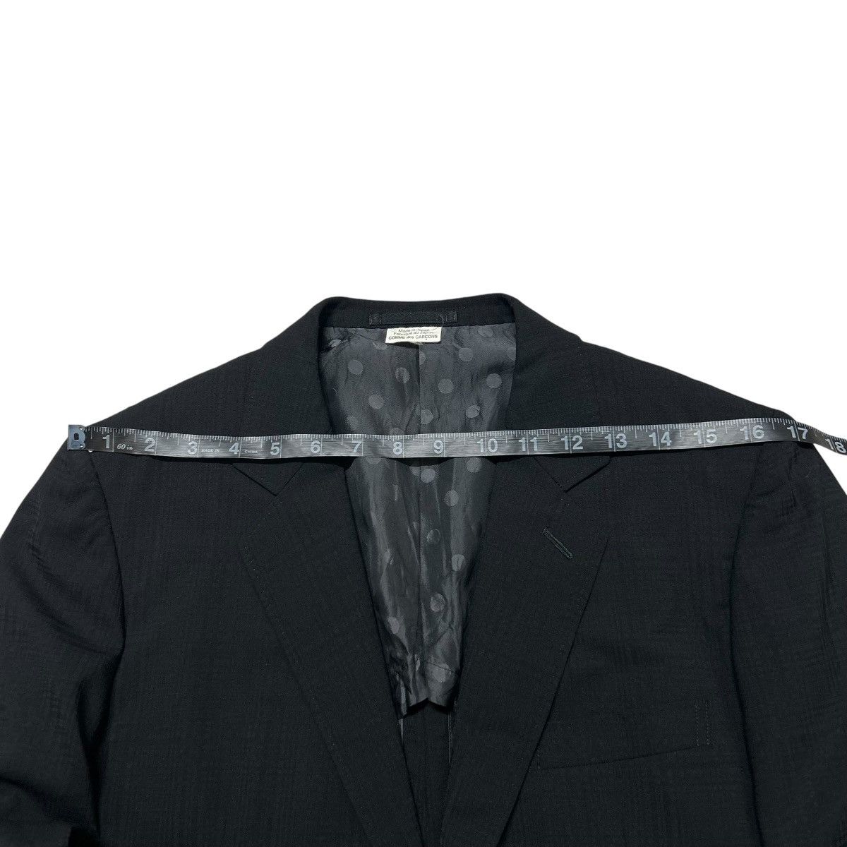 Comme des Garcons 552 Comme Des Garcons Homme Deux suit set up black archive Size 38R - 10 Thumbnail