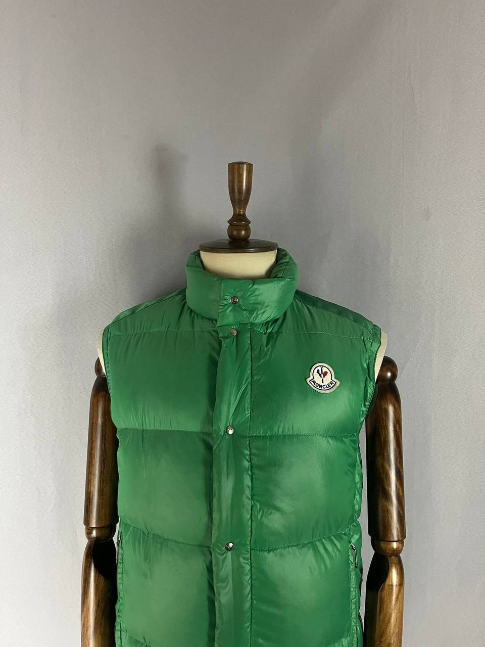 Moncler Moncler Down Vest Grenoble Vest Green Vintage Size US S / EU 44-46 / 1 - 2 Thumbnail