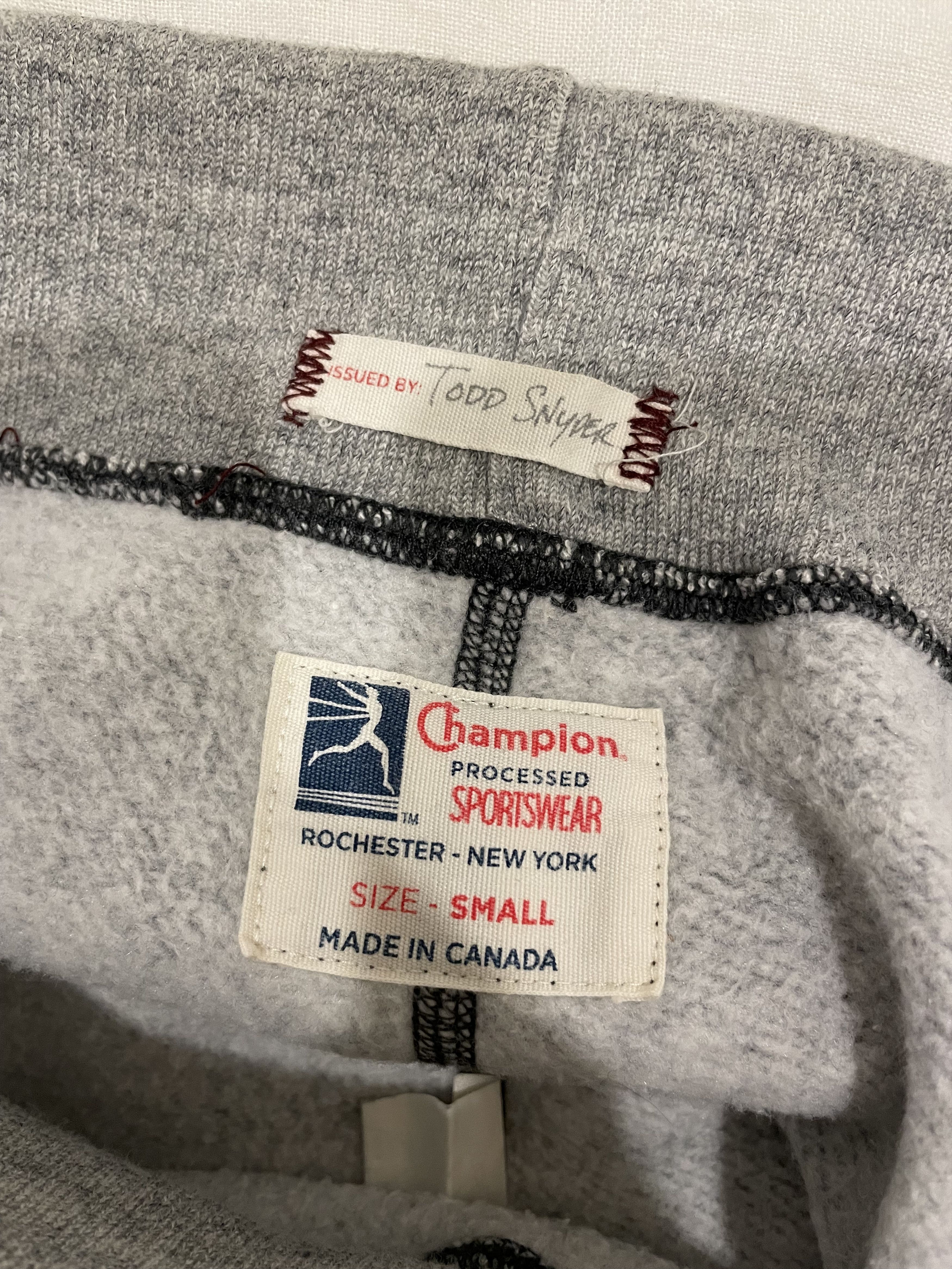 Champion × Todd Snyder Todd Snyder + Champion Relaxed Grey Sweatpants Small Size US 30 / EU 46 - 3 Thumbnail