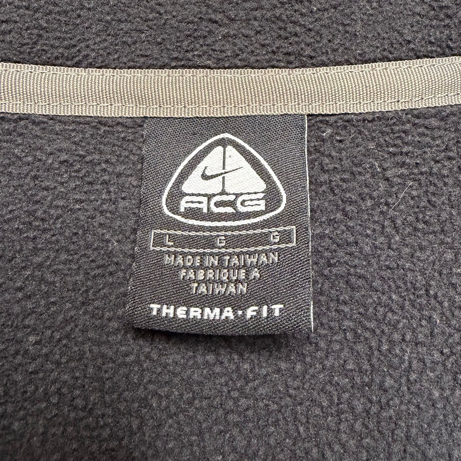 Nike ACG Vintage Nike ACG Therma Fit Fleece Pullover Men’s Large Y2K Size US L / EU 52-54 / 3 - 3 Thumbnail