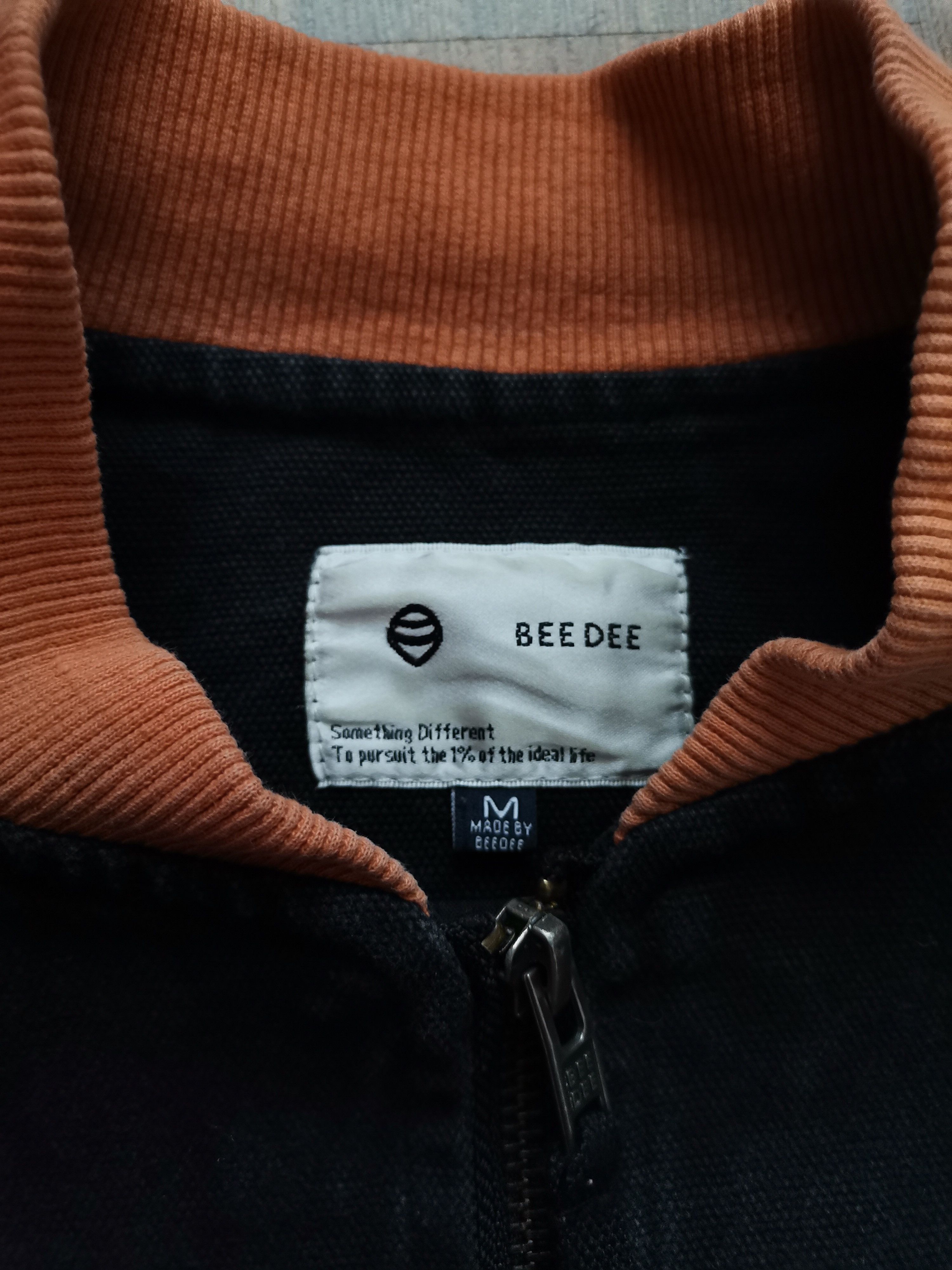 Japanese Brand Bee Dee Oversized Denim Bomber Jacket Size US M / EU 48-50 / 2 - 4 Thumbnail