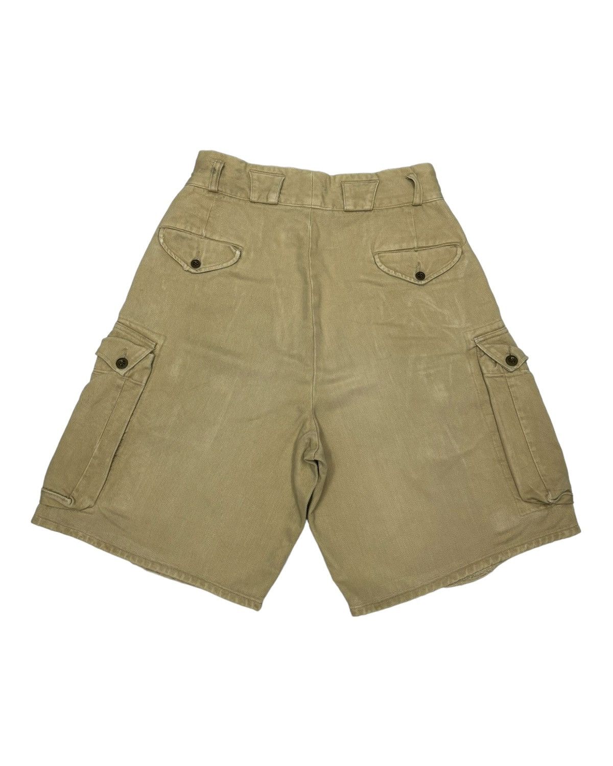 RRL Ralph Lauren × Ralph Lauren RARE VINTAGE RALPH LAUREN MULTI POCKET BAGGY SHORT PANTS Size US 30 / EU 46 - 3 Thumbnail