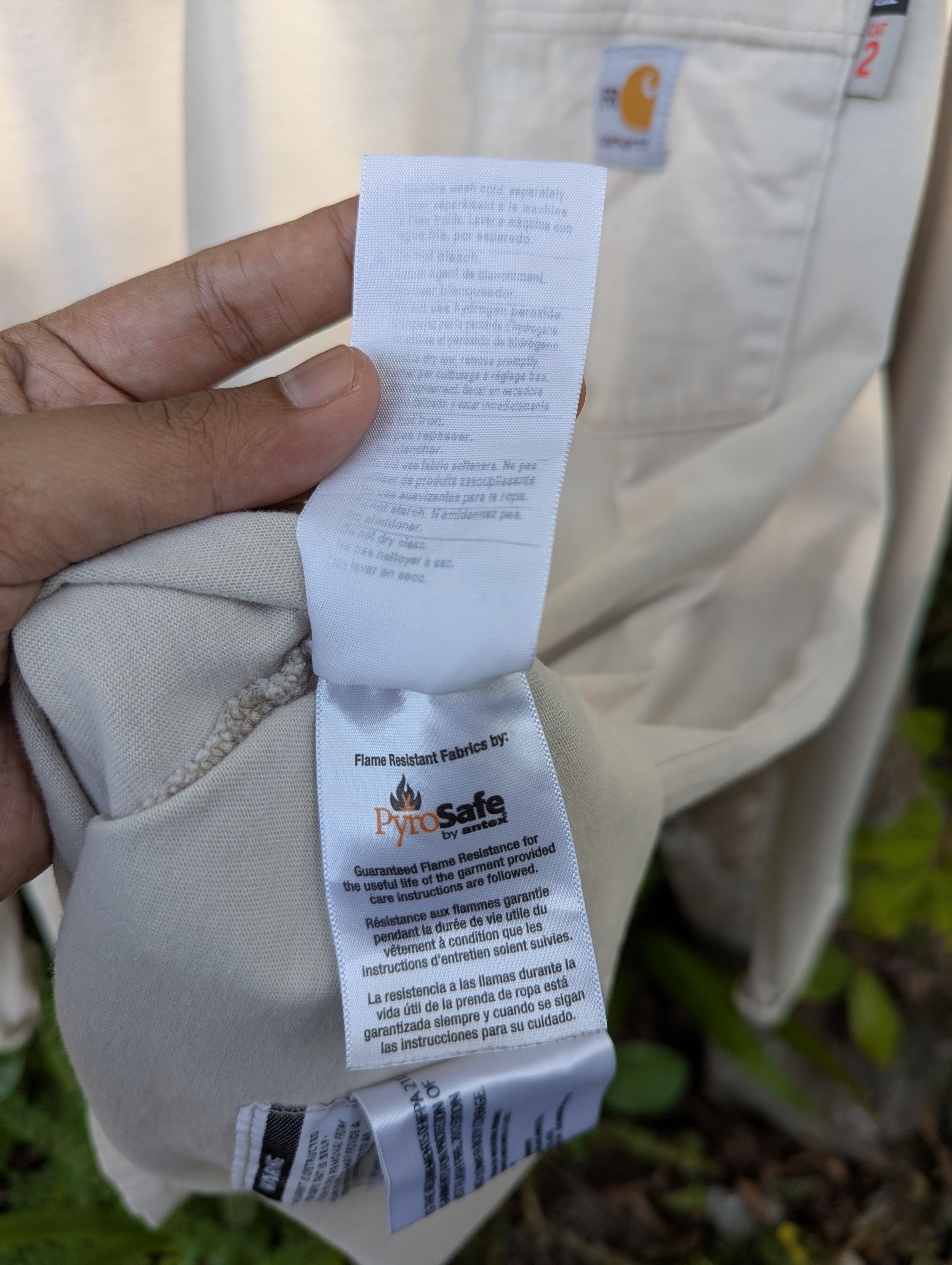 Carhartt Thrased Carhartt FR PyroSafe By antex 2112 CAT 2 Size US XL / EU 56 / 4 - 9 Thumbnail