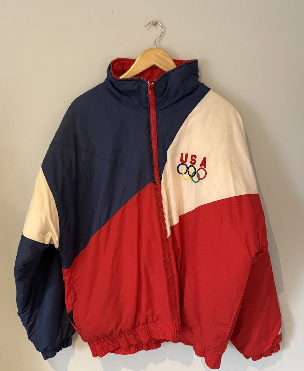 Starter 1990’s Team USA Olympics Starter Jacket Size US XL / EU 56 / 4 - 1 Thumbnail