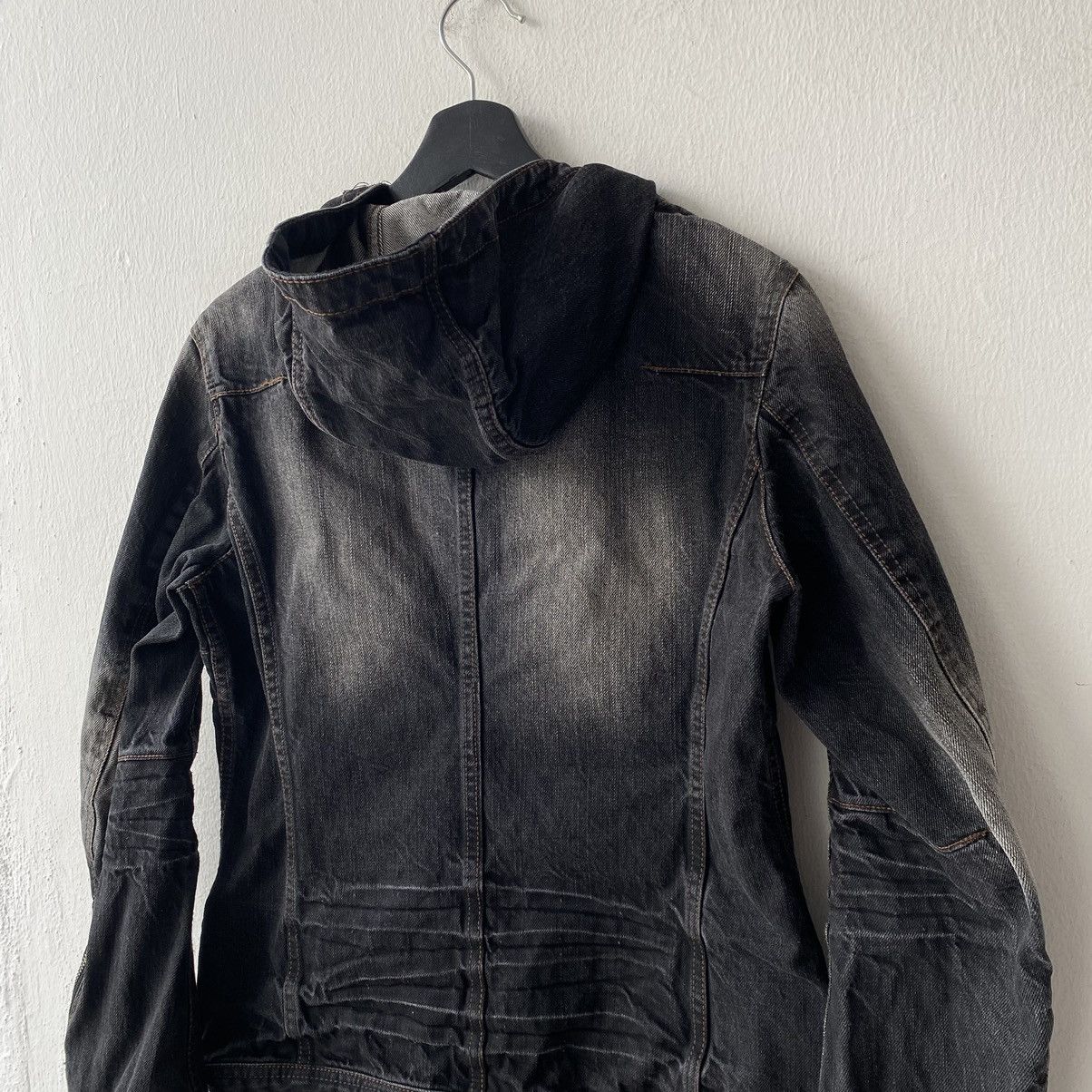 If Six Was Nine Ncfm Nicole Club Multipocket Punk Denim Hoodie Jacket Size US S / EU 44-46 / 1 - 10 Thumbnail