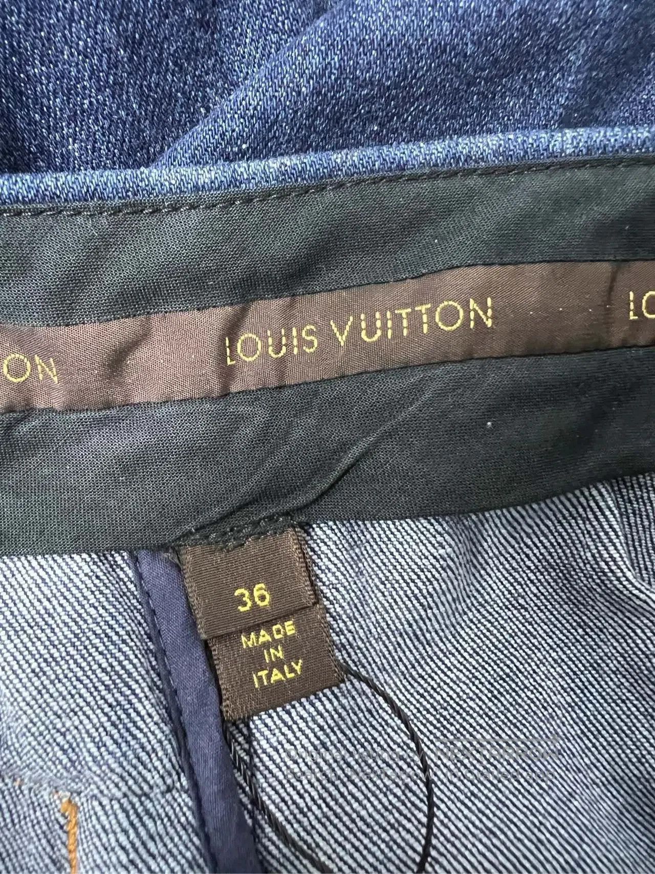 Louis Vuitton LOUIS VUITTON LV Jeans Shorts. Size 35" - 3 Thumbnail