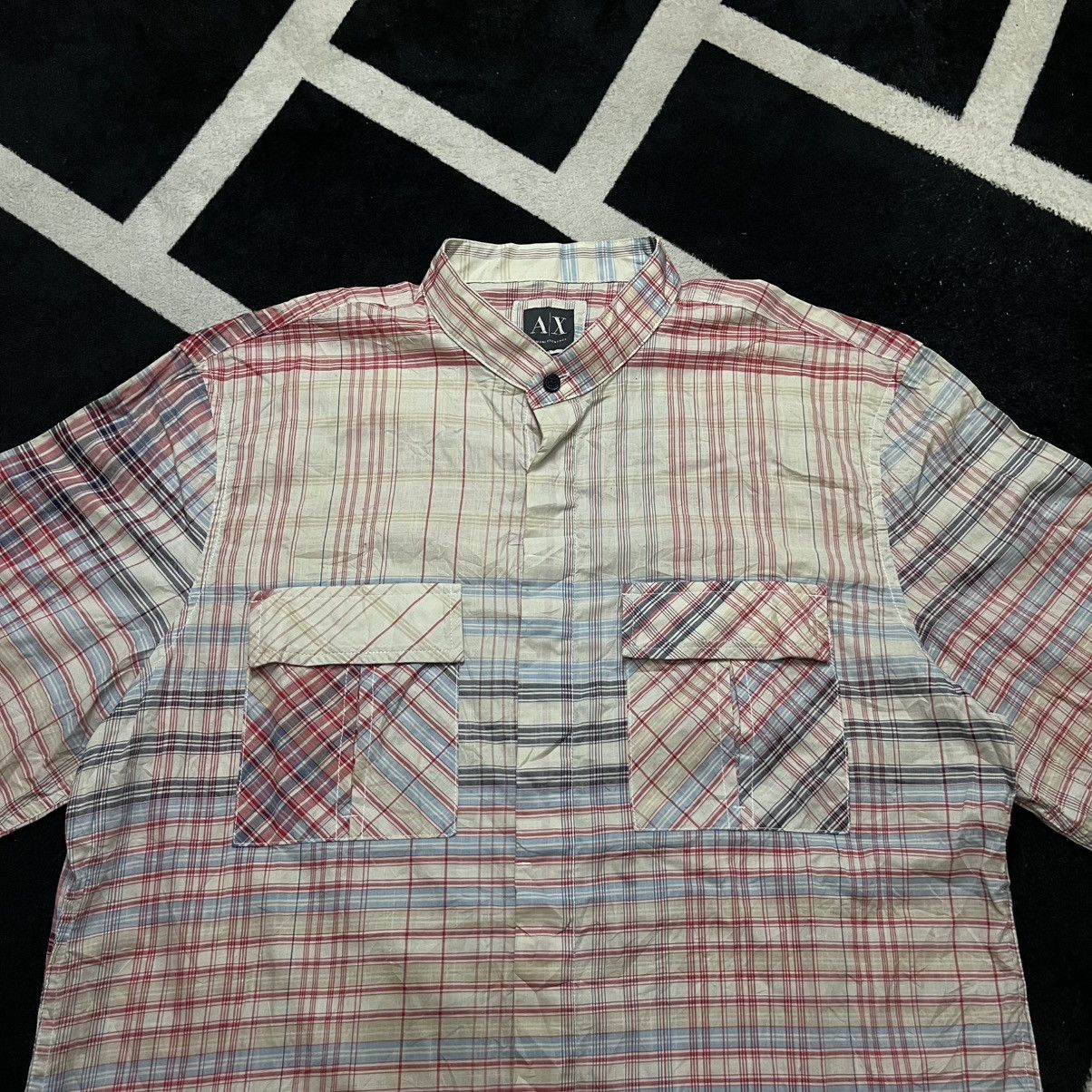 Kapital Armani Exchange Multi-Direction Plaid Shirt| missoni style Size US L / EU 52-54 / 3 - 3 Thumbnail