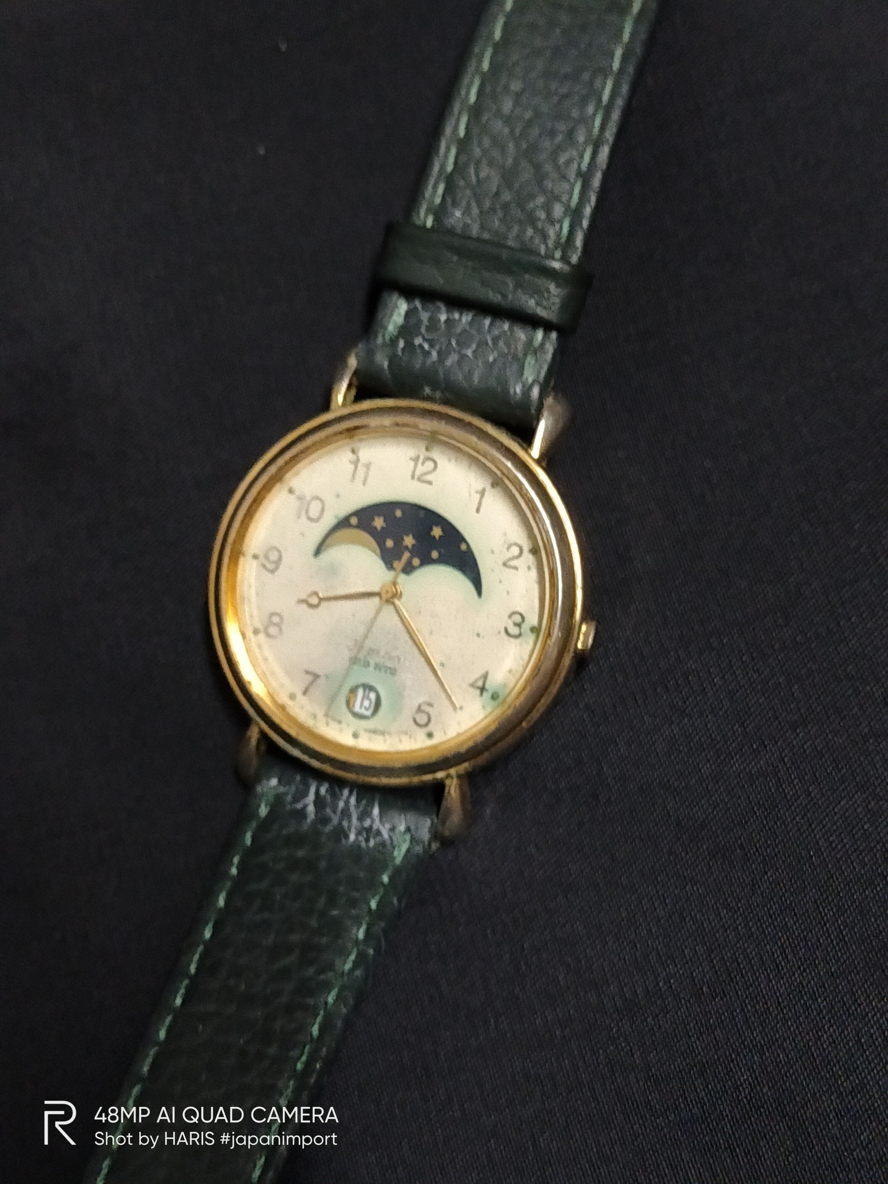 Japanese Brand × Orient ORIENT JUPITER 💥Super Rare Moon Phase Japan Watch Size ONE SIZE - 5 Thumbnail