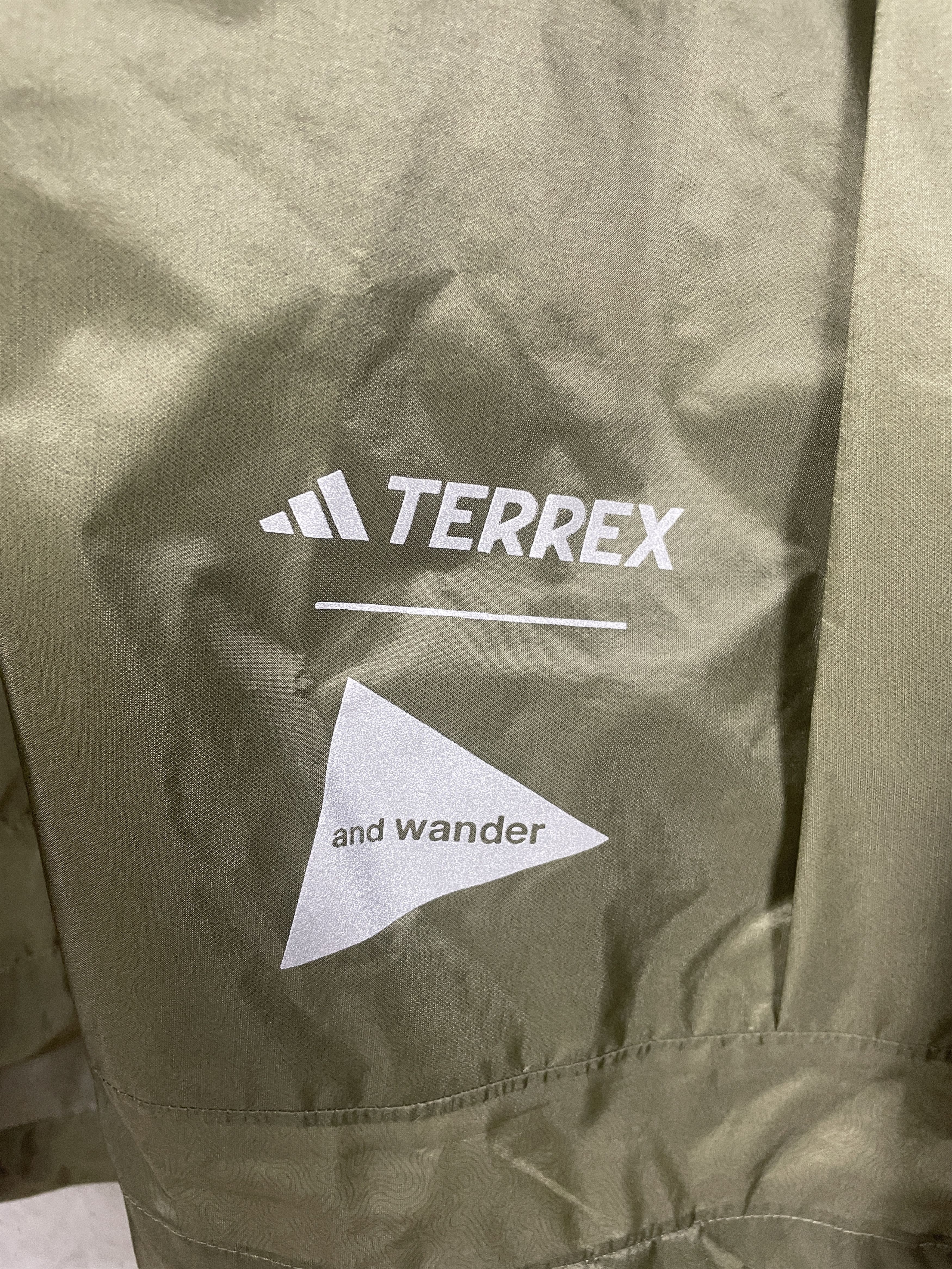 Adidas × And Wander Adidas x and wander Terrex Xploric Rain.RDY Hooded Jacket Size US L / EU 52-54 / 3 - 7 Thumbnail