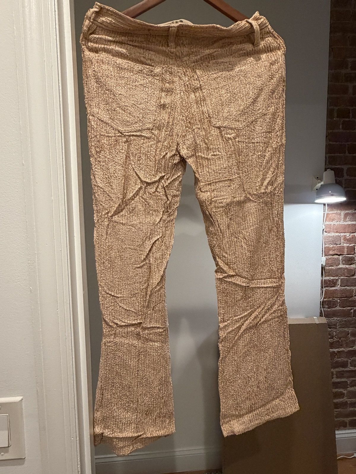 Sefr Sefr Maceo Corduroy Trousers (beige) Size US 28 / EU 44 - 2 Thumbnail
