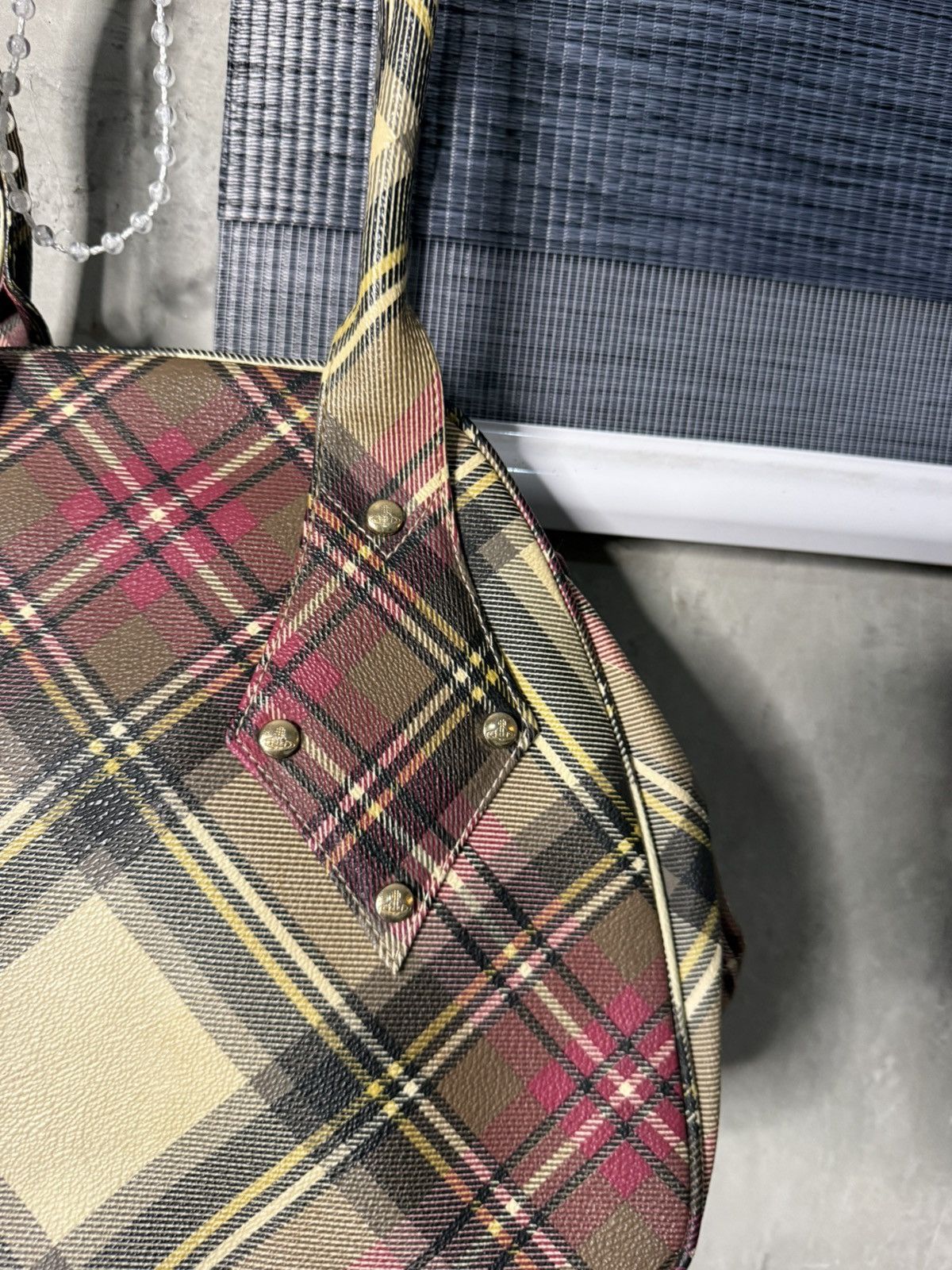 Vivienne Westwood Vivienne Westwood Tartan Plaid Yasmine Bag Size ONE SIZE - 4 Thumbnail