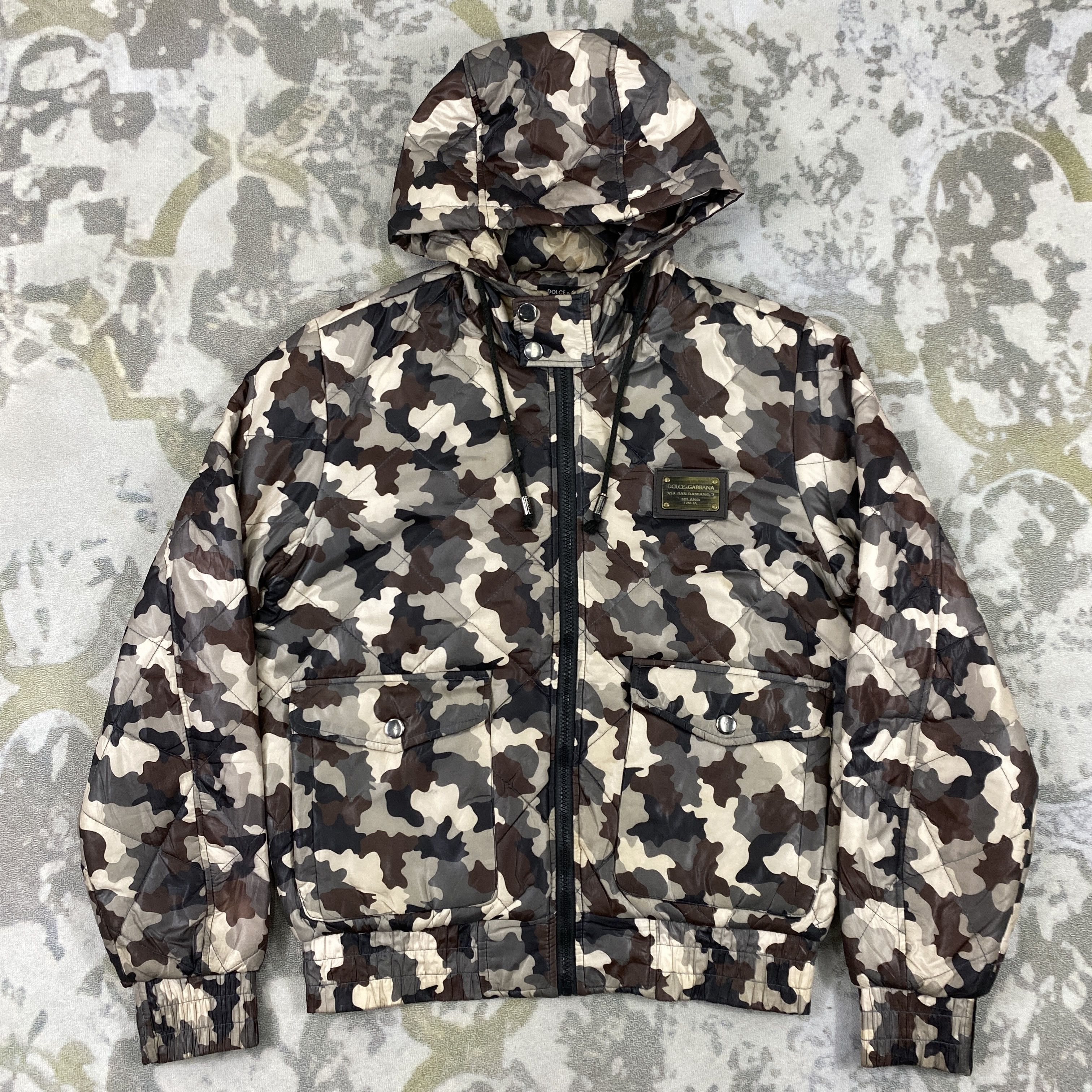 Gabbana Clothing Dolce And Gabbana Quilted Jacket Dolce