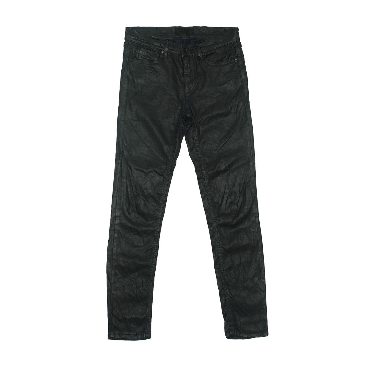 Diesel Black Gold Waxed Skinny Pants