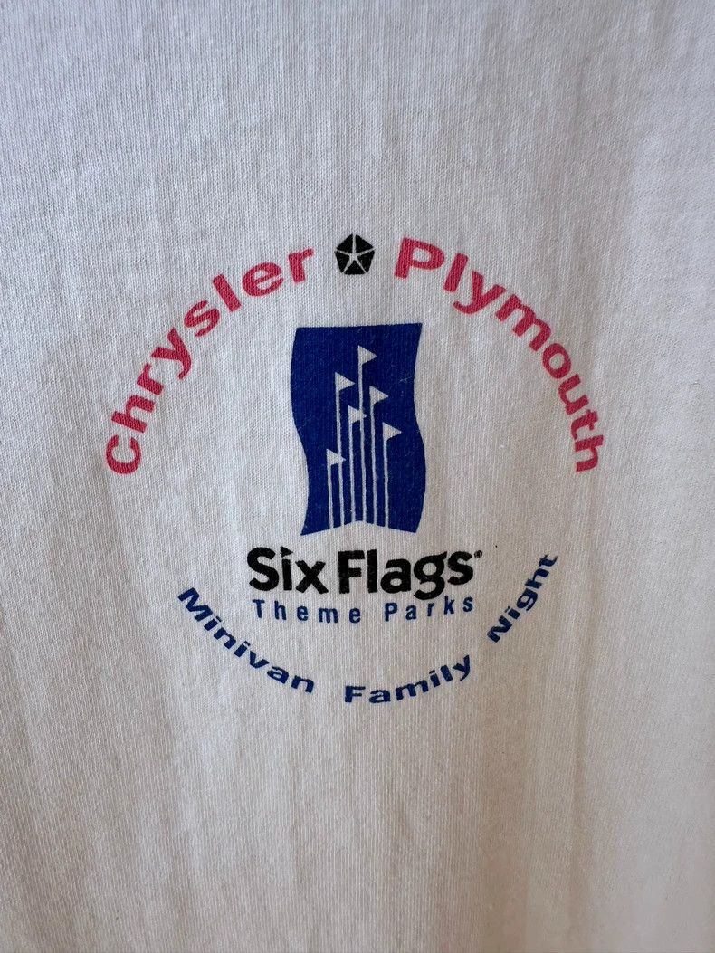 Vintage VintageTee 1997 Warner Bros Six Flags 2505-Nextarrow Size US XL / EU 56 / 4 - 5 Thumbnail