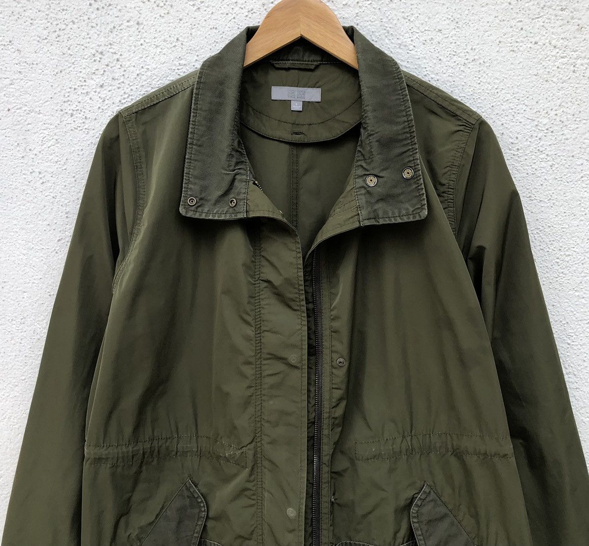 Uniqlo Uniqlo Utility Military Green Pockets Parka Jacket Size US L / EU 52-54 / 3 - 4 Thumbnail