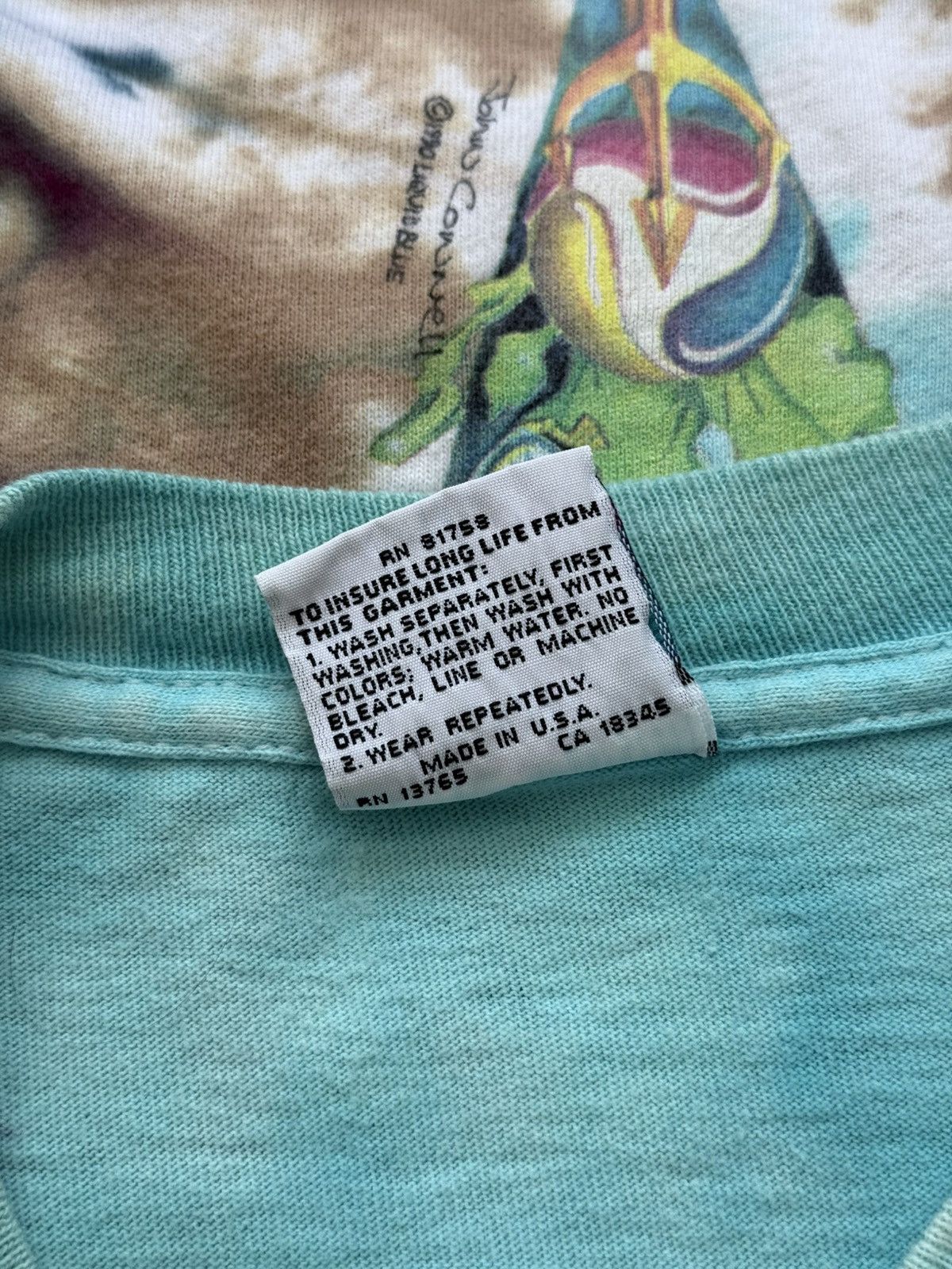 Liquid Blue Vintage 1990 Liquid Blue John Connell Ocean Long Sleeve Tee Size US XL / EU 56 / 4 - 14 Thumbnail
