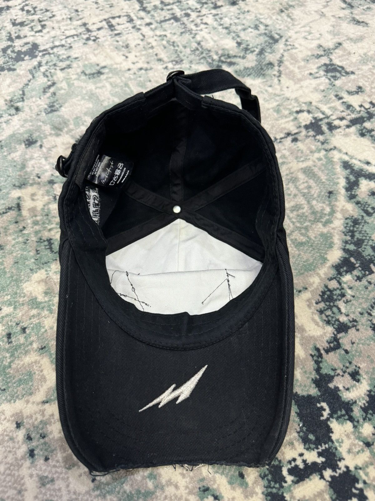 Japanese Brand MOTIFEST ANARCHIS SEDITIONARIES DESTROYED CAP KOREA Size ONE SIZE - 6 Thumbnail