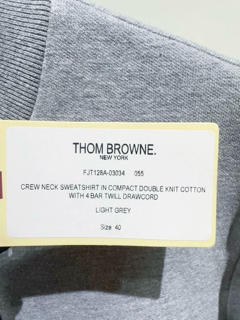 Thom Browne thom browneGray sweatshirt 2503-Nextarrow Size US XXS / EU 40 - 3 Thumbnail