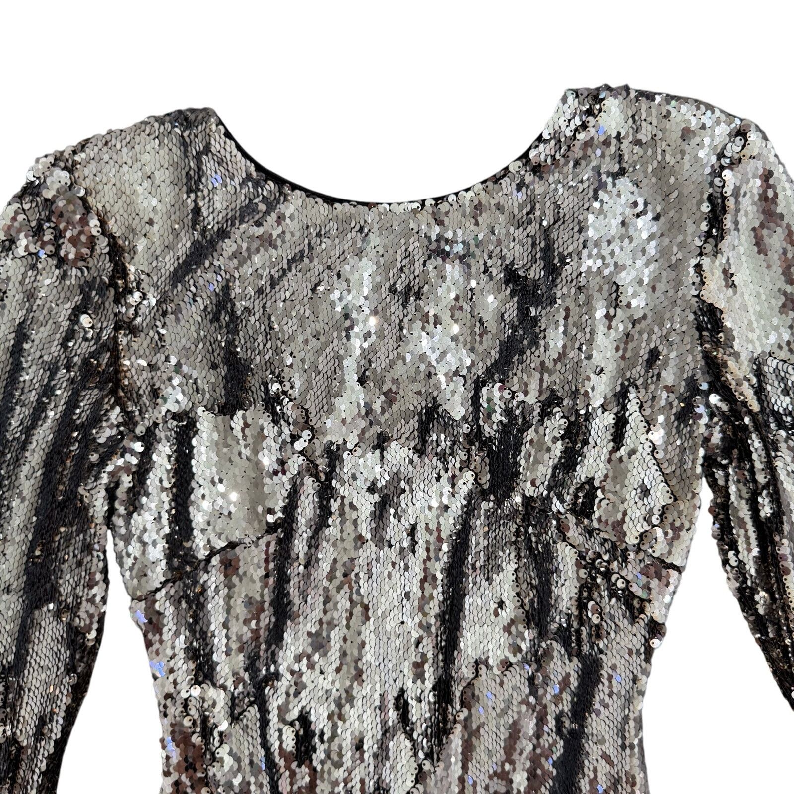 Dress the Population Dress the Population Sequin Natalie Sheath in Gold, Size S Size S / US 4 / IT 40 - 5 Thumbnail