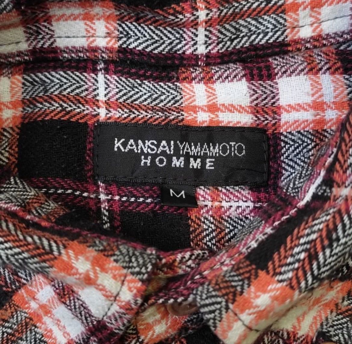 Japanese Brand × Kansai Yamamoto Kansai Yamamoto Plaid Longsleeve Shirt Size US M / EU 48-50 / 2 - 6 Thumbnail