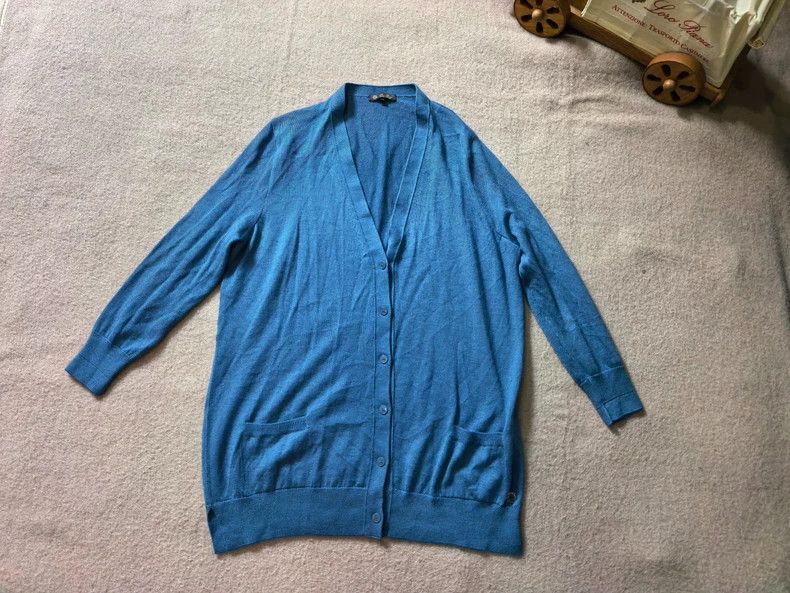 Loro Piana Loro Piana Women's Cashmere Cardigan Size US L / EU 52-54 / 3 - 1 Thumbnail
