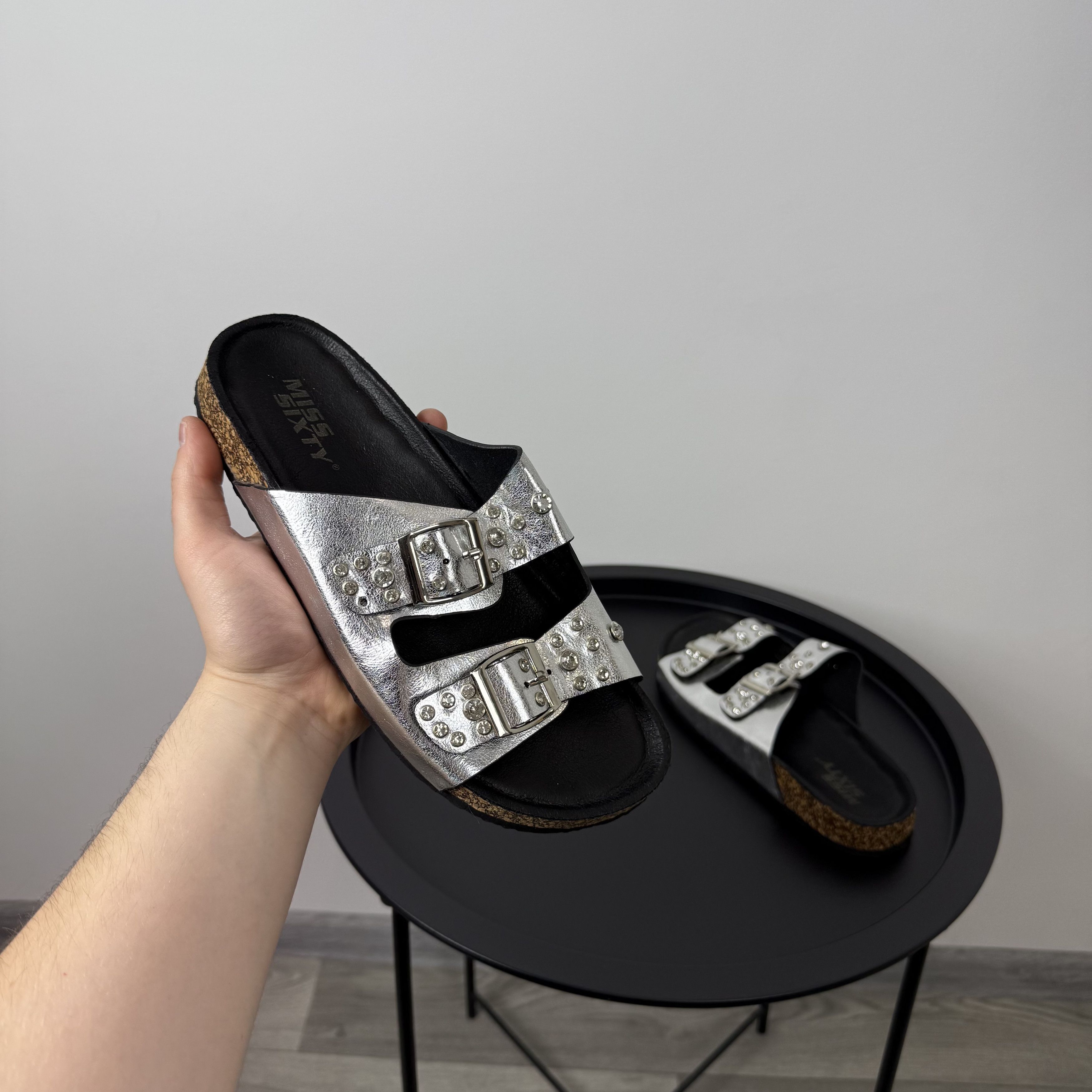 Miss Sixty Vintage Miss Sixty 00s Birkenstock Arizona Replica Sandals Size US 6 / IT 36 - 2 Thumbnail