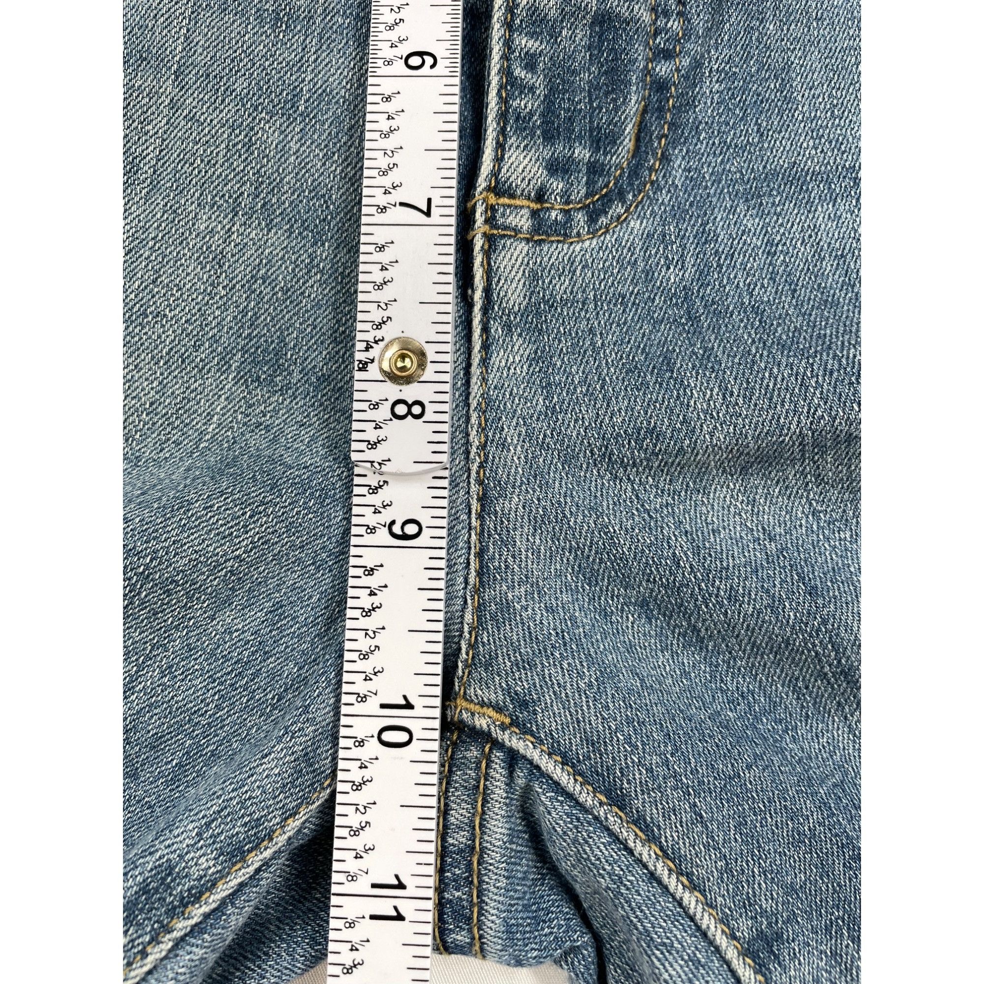 Lauren Ralph Lauren Lauren Ralph Lauren SKU 7551 WomensBlue Denim Straight Leg J Size 30" / US 8 / IT 44 - 6 Thumbnail