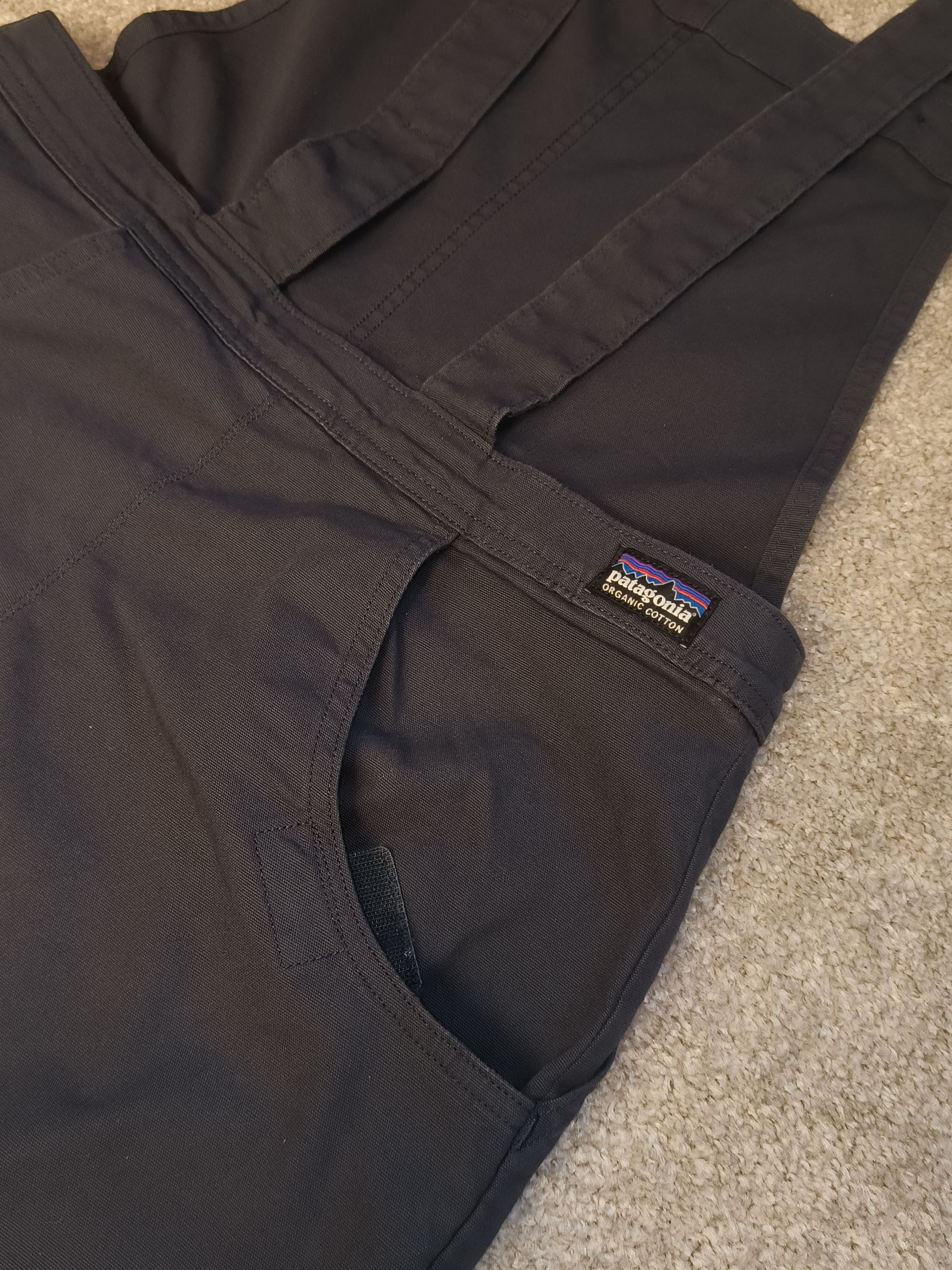 Patagonia Patagonia Women's Stand Up Cropped Coveralls Smoulder Blue Size 33" - 3 Thumbnail