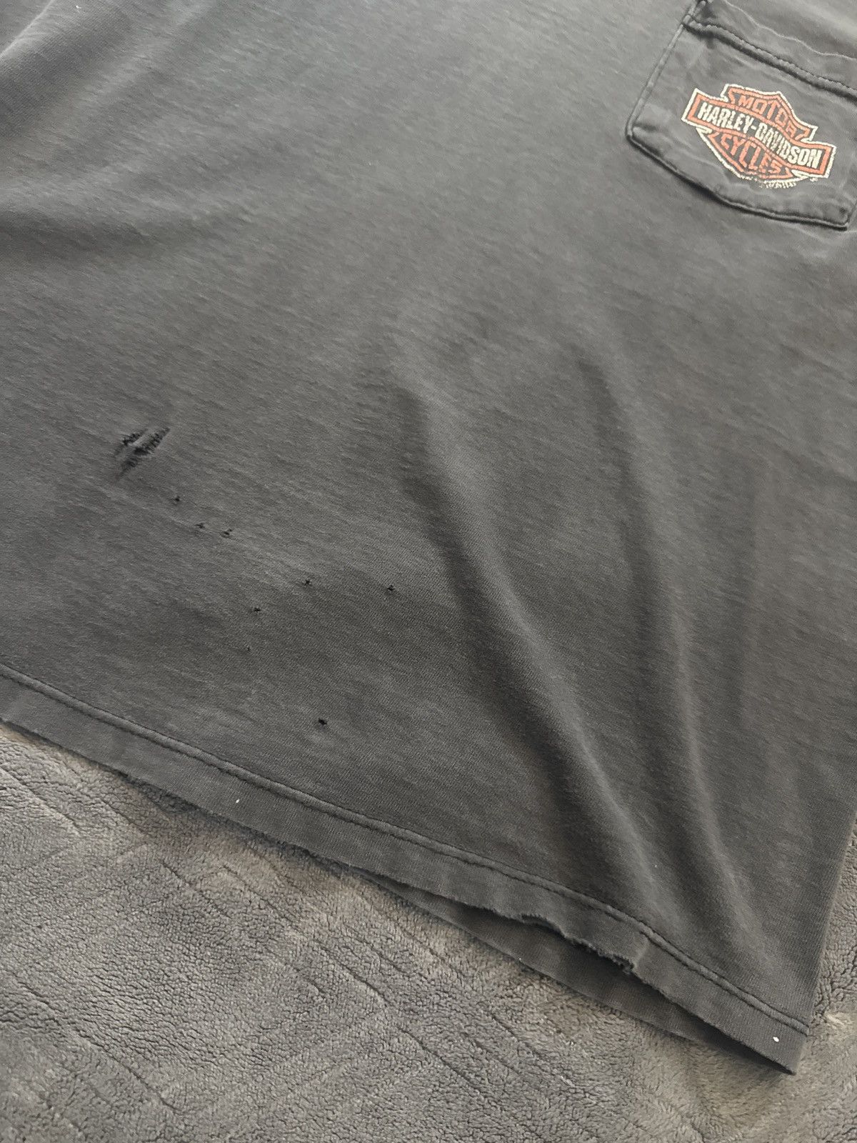 Vintage Vintage boxy Harley Davidson pocket tee Size US M / EU 48-50 / 2 - 5 Thumbnail