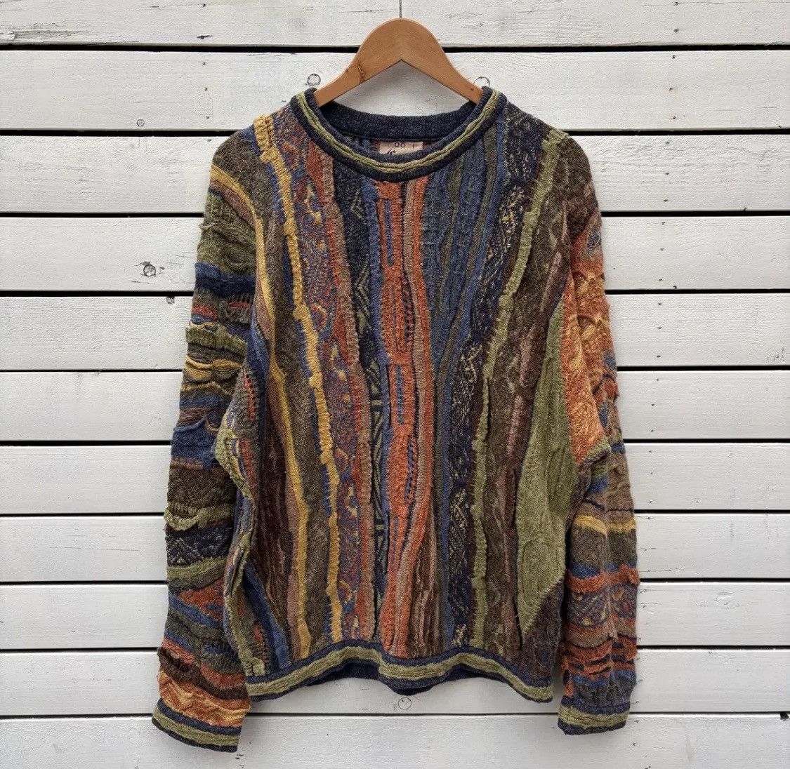 Coogi Coogi cable knit sweater Size US L / EU 52-54 / 3 - 1 Thumbnail