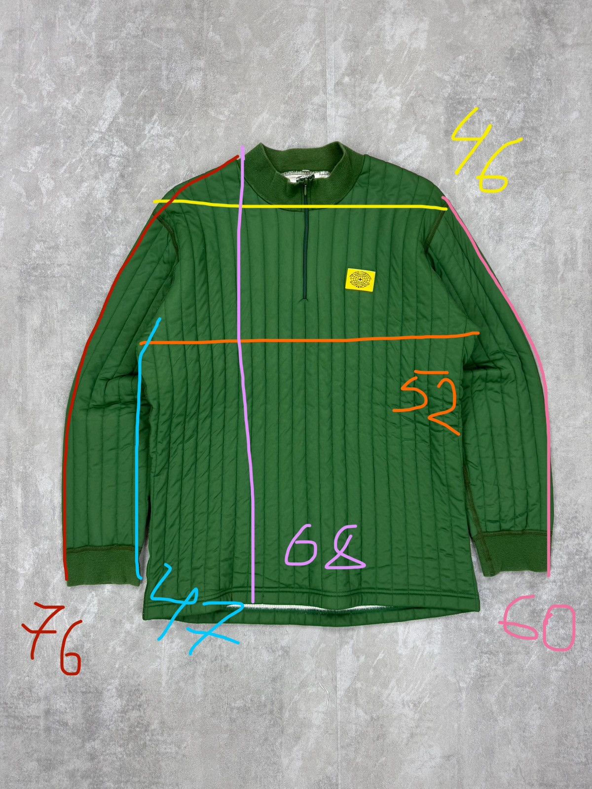 Other Astro-Thermo Switzerland Vintage Army Half zip pullover Size US L / EU 52-54 / 3 - 14 Thumbnail