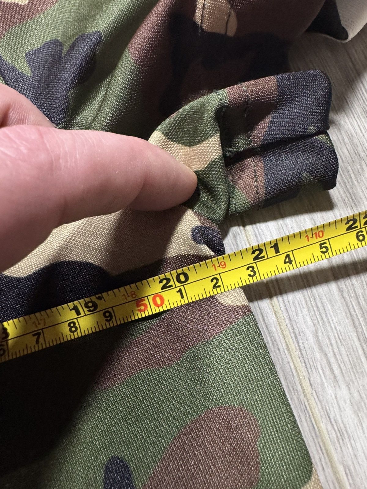 Palm Angels Palm Angels Track Taping Tee Green Camo Fits small best Size US S / EU 44-46 / 1 - 9 Thumbnail