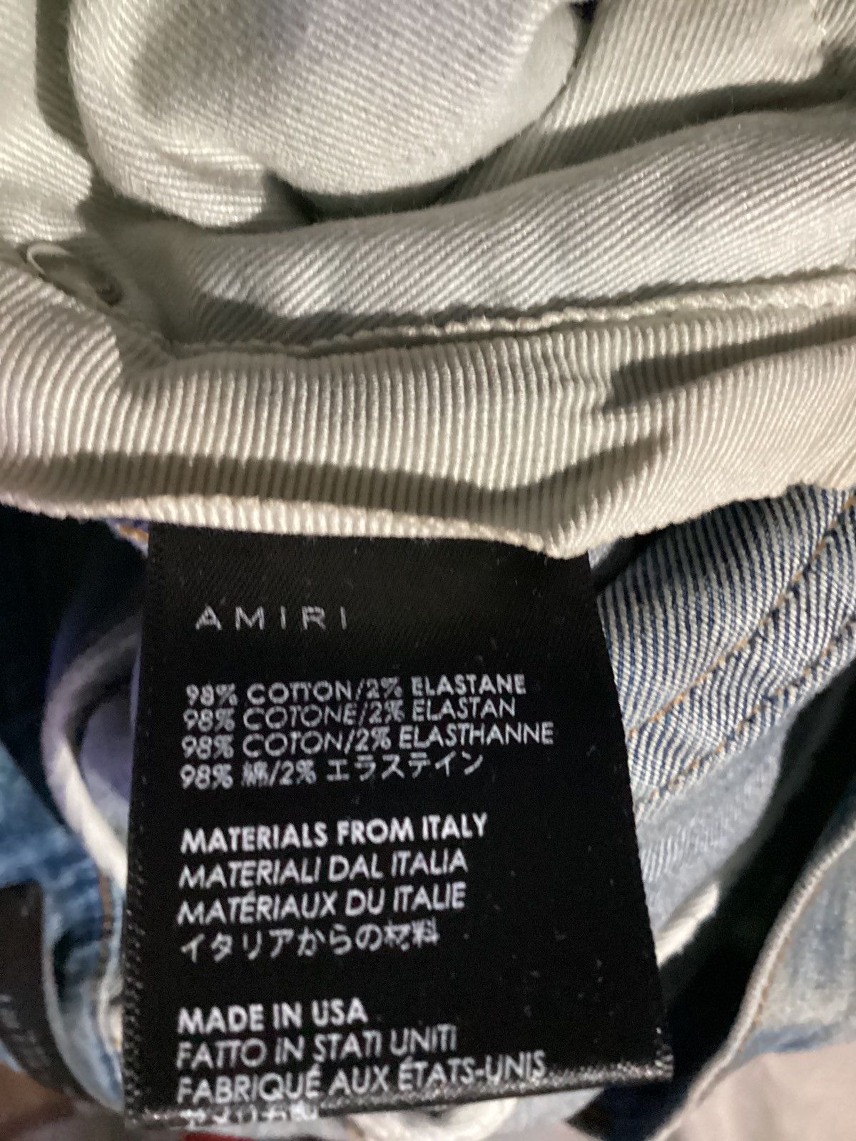 Amiri Cheetah Design Amira patch Jeans Size US 32 / EU 48 - 7 Thumbnail