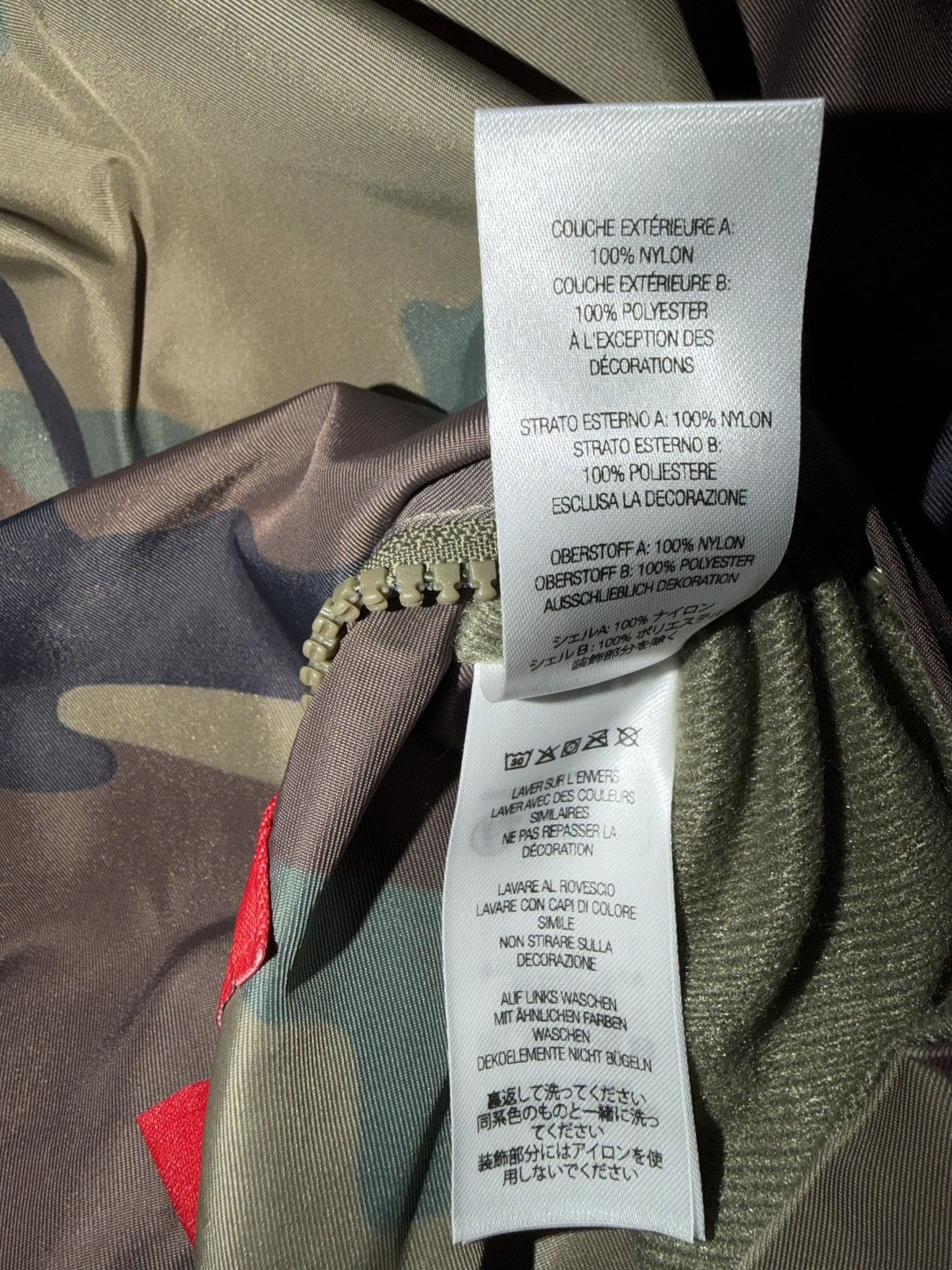 Supreme Supreme Polartec Reversible Track Jacket Woodland Camo (M) Size US M / EU 48-50 / 2 - 11 Thumbnail