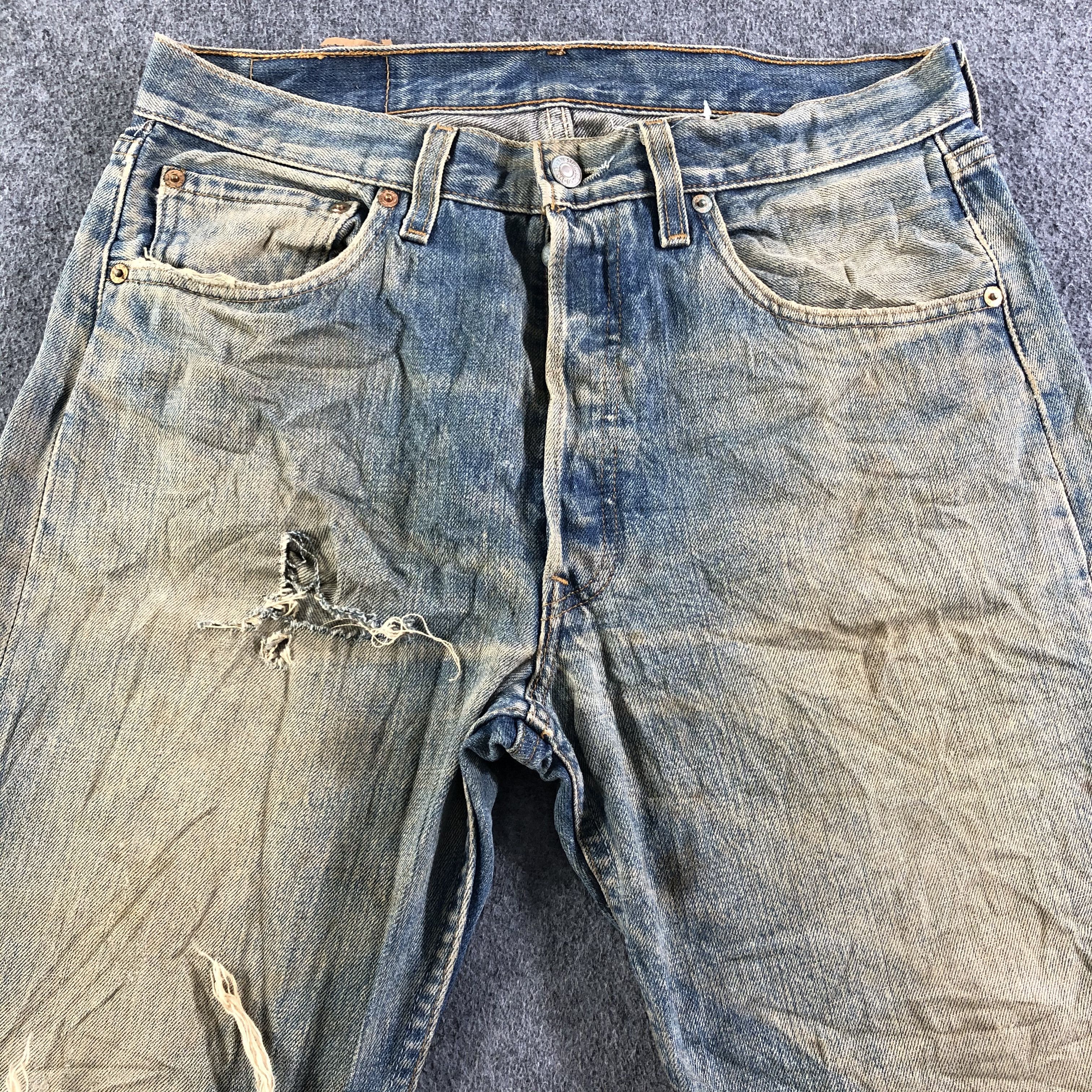 Levi's Vintage 90s Levis 501 Jeans-J3607 Size US 32 / EU 48 - 3 Thumbnail