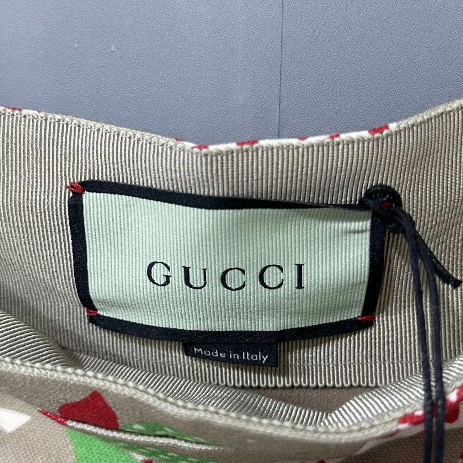 Gucci GUCCI Women's Apple Motif Mini Dress 38 Size 26" / US 2 / IT 38 - 5 Thumbnail