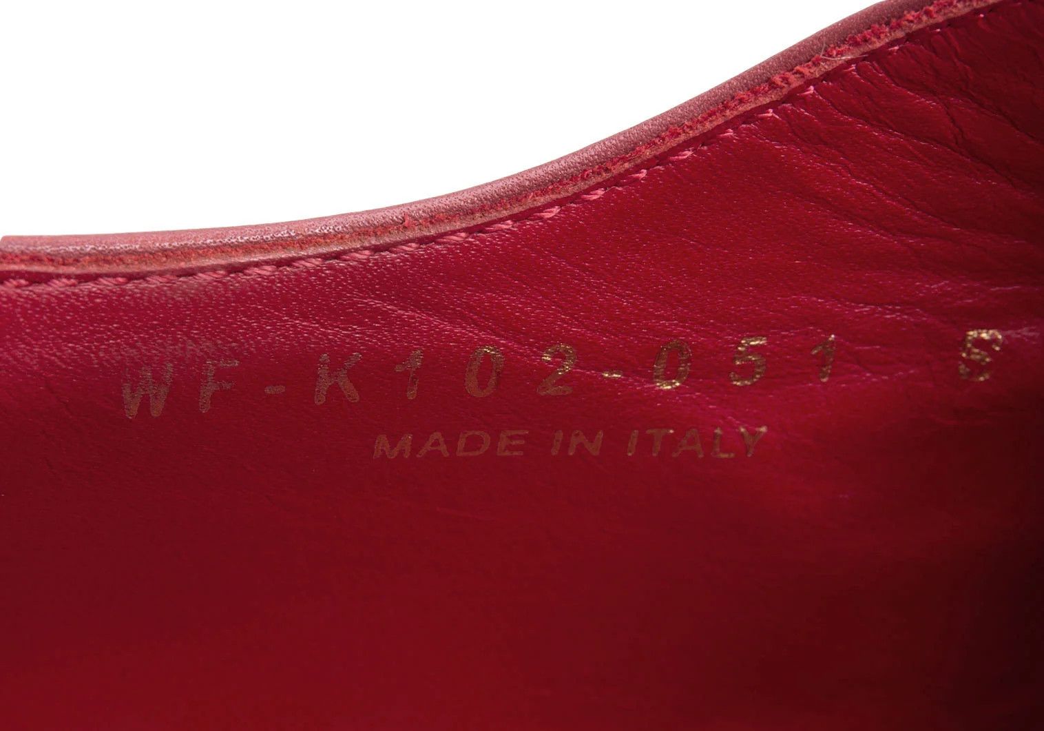 Junya Watanabe Red Wingtip Leather Shoes Size 26cm in Good Condition Size US 8 / EU 41 - 14 Thumbnail