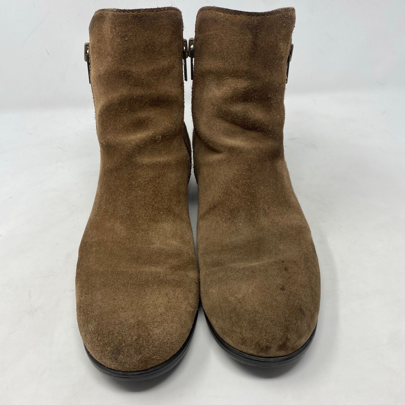Born Born Landa Ankle Boots Brown Suede Western Bootie Size 9 Size US 9 / IT 39 - 3 Thumbnail