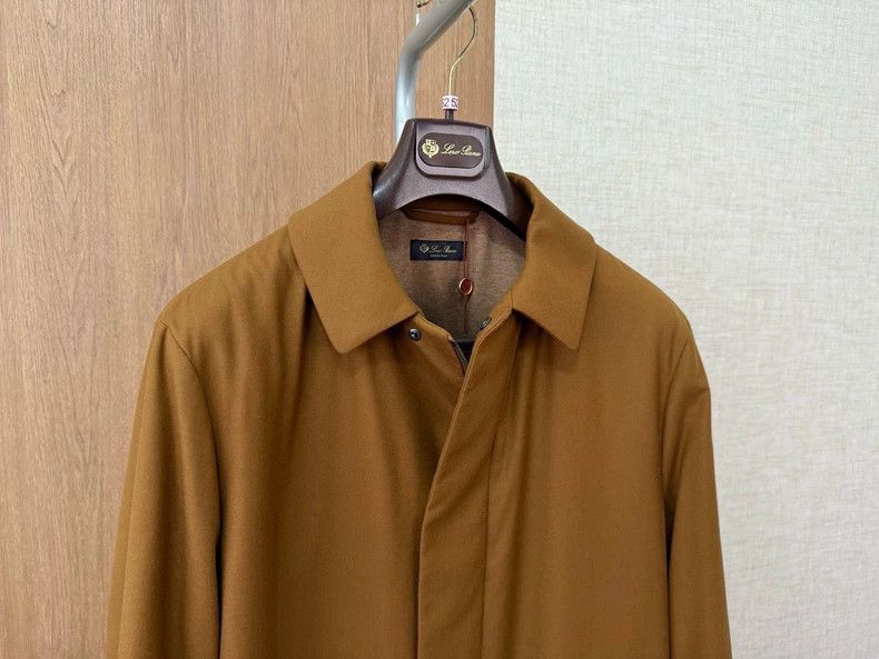 Ermenegildo Zegna Loro Piana GOK Camel Wool Trench Coat-2508 Size US M / EU 48-50 / 2 - 3 Thumbnail