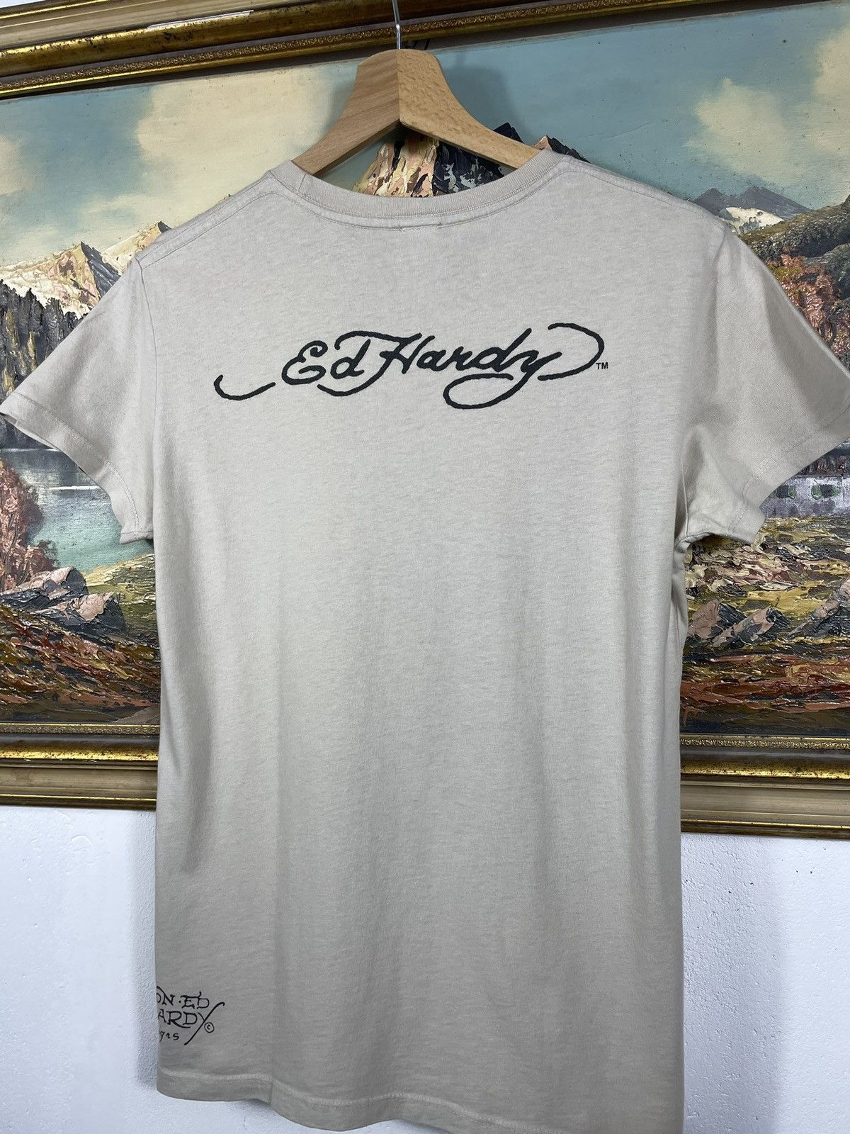 Christian Audigier × Ed Hardy × Vintage Ed Hardy Retro 00s Tees Short Sleeve Affliction Grunge Cyber Size US S / EU 44-46 / 1 - 7 Thumbnail