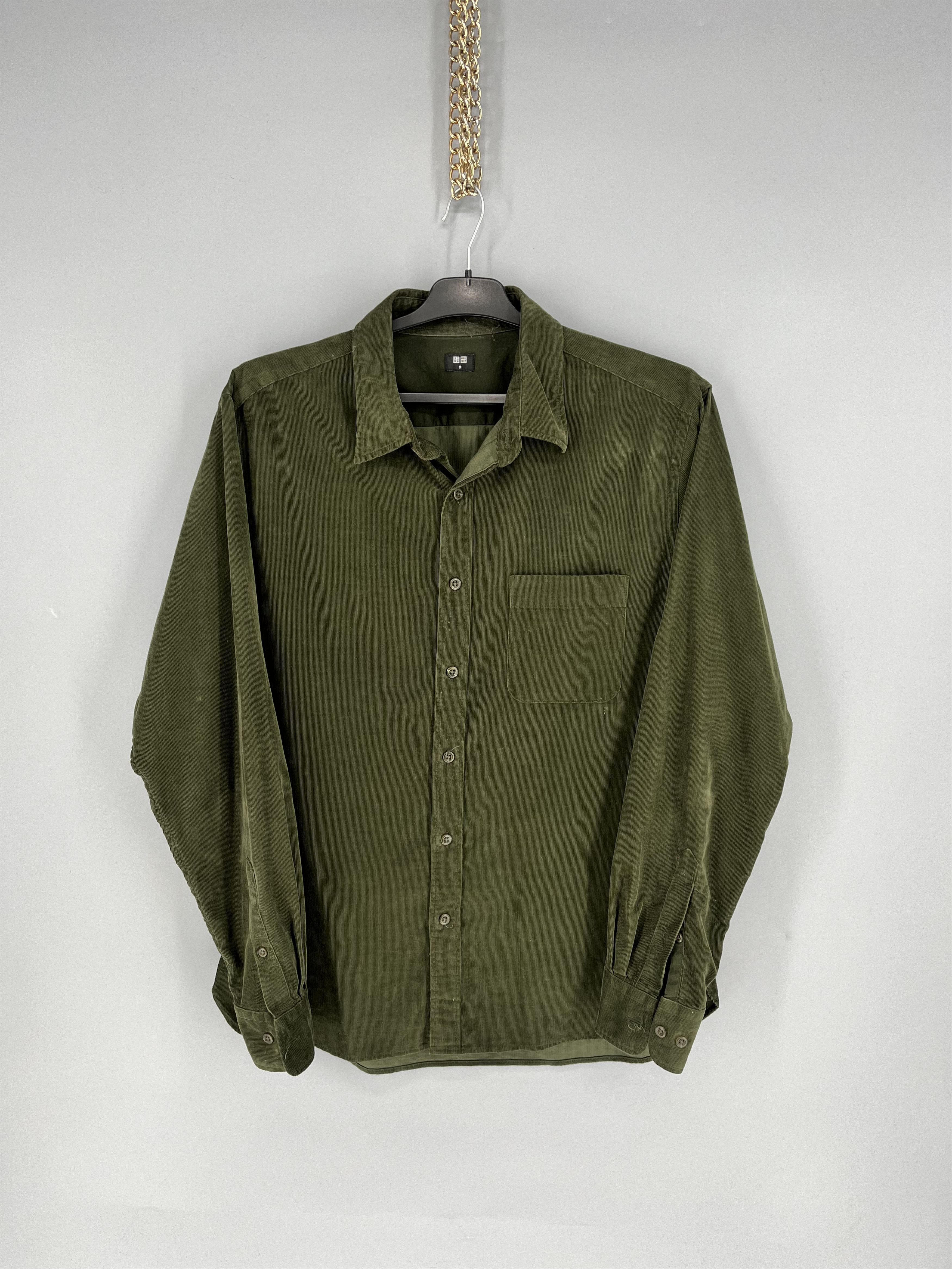 Uniqlo Uniqlo Velvet Style Basic Shirt Size-M Size US M / EU 48-50 / 2 - 1 Thumbnail