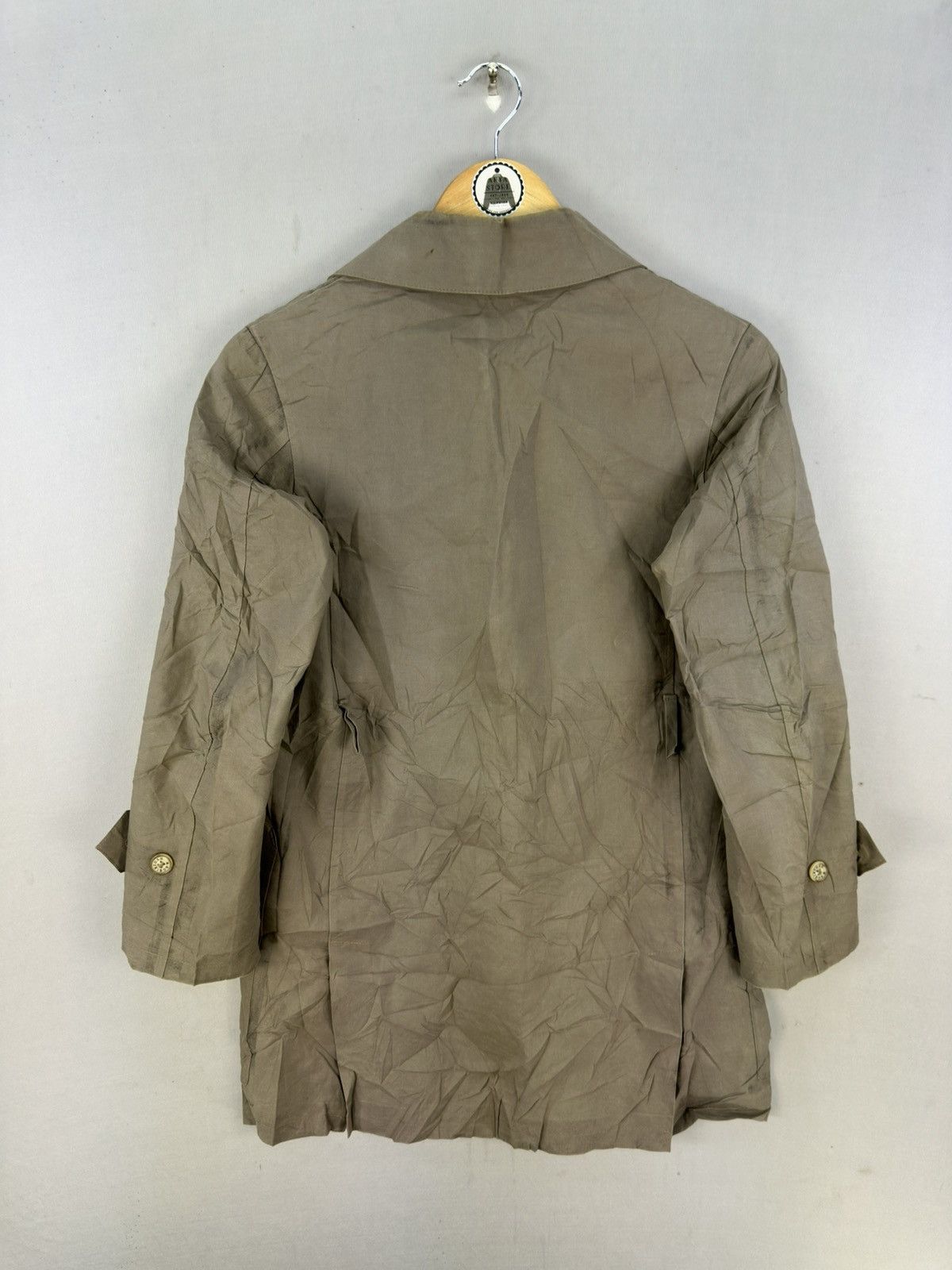Mackintosh Mackintosh Scotland Cotton Rubber Proofed Jacket Size US S / EU 44-46 / 1 - 4 Thumbnail