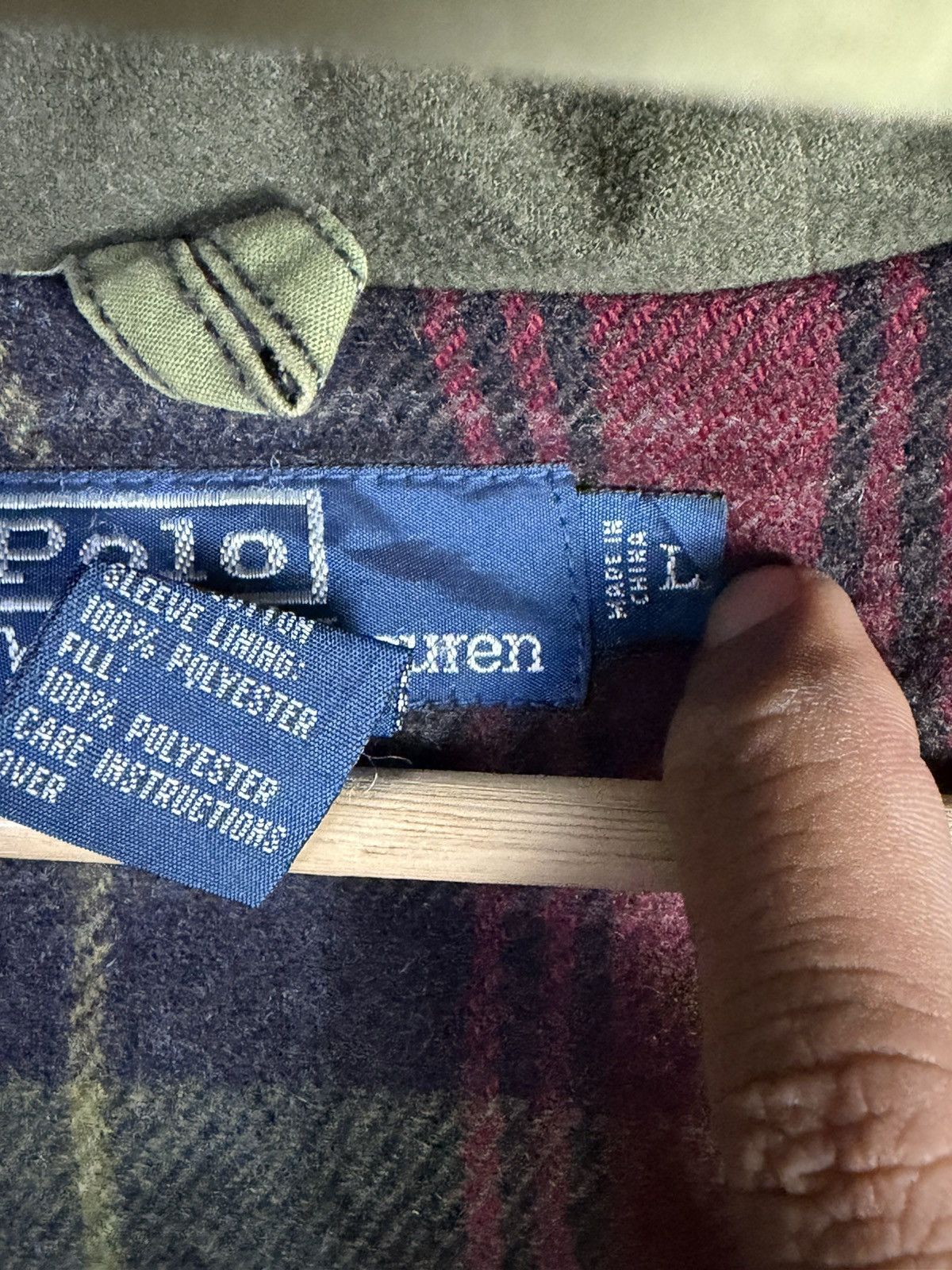 Polo Ralph Lauren Vintage Polo Ralph Lauren Waxed Cotton Fishing Jacket Size US L / EU 52-54 / 3 - 19 Thumbnail