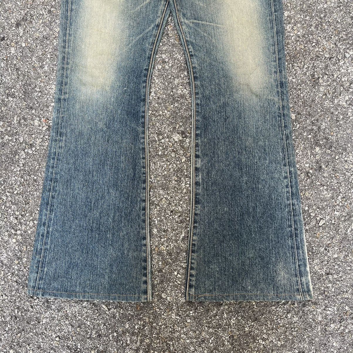Hysteric Glamour Edwin 503 SS Flare Jeans Low Rise Japanese Denim Boot Cut Size US 31 - 3 Thumbnail