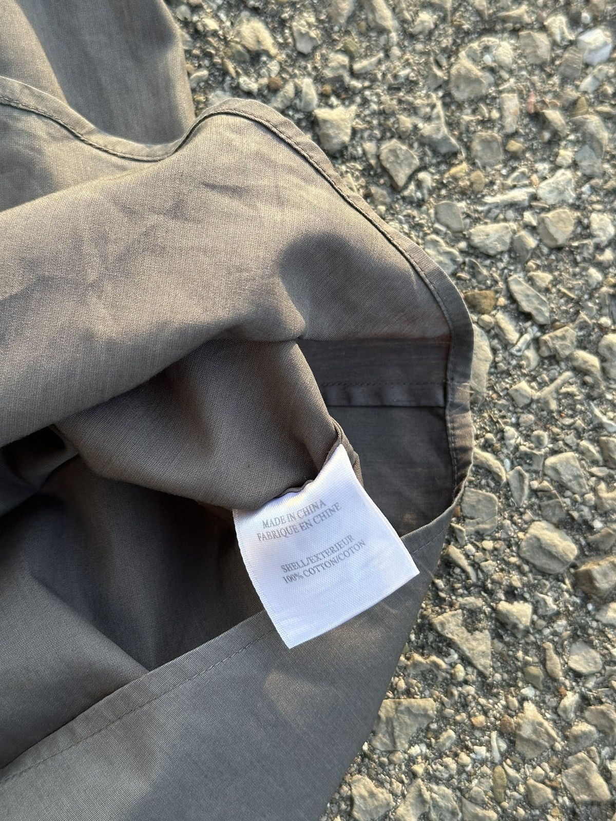 Helmut Lang Helmut Lang Short Sleeved Button Up Shirt Grey Size US L / EU 52-54 / 3 - 5 Thumbnail