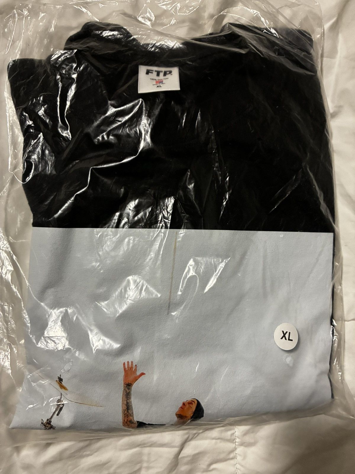 Famous Stars And Straps × Fuck The Population FTP X Famous Stars And Straps Travis Barker Tee XL Size US XL / EU 56 / 4 - 2 Thumbnail