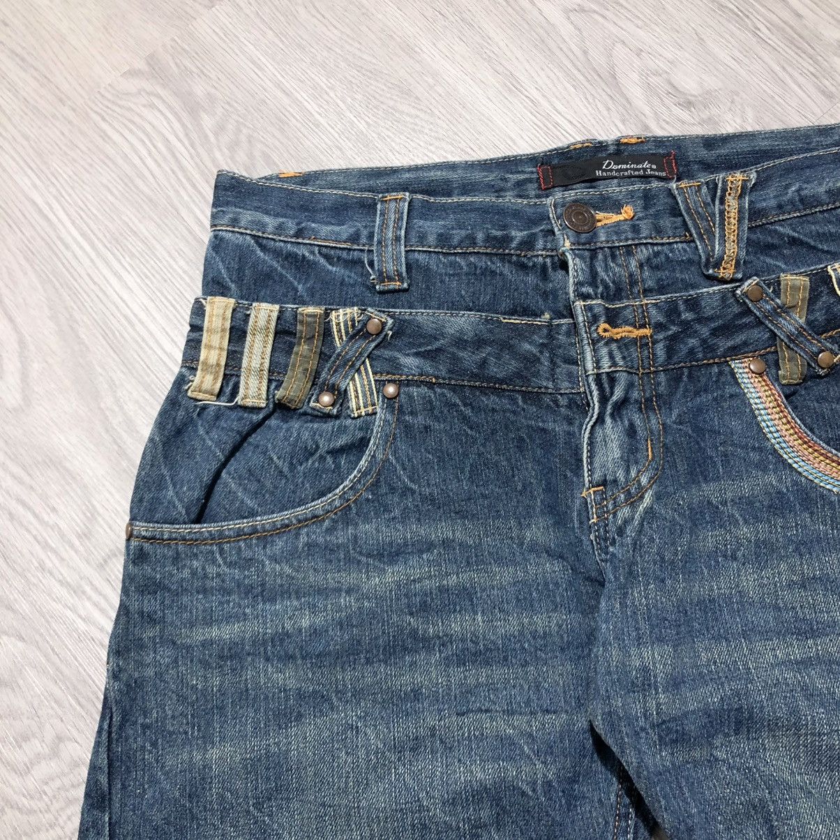 If Six Was Nine 2000s Breathmint Double Waist Faded Beauty Beast Lgb Jeans Size US 32 / EU 48 - 11 Thumbnail