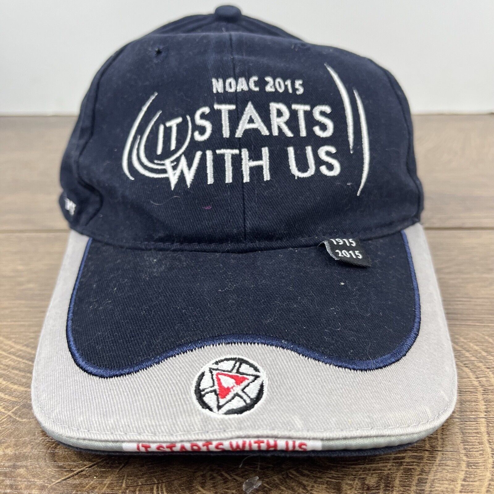 Other NOAC 2015 Hat It Starts with Us Hat Blue Adjustable Hat Blue Size ONE SIZE - 4 Thumbnail